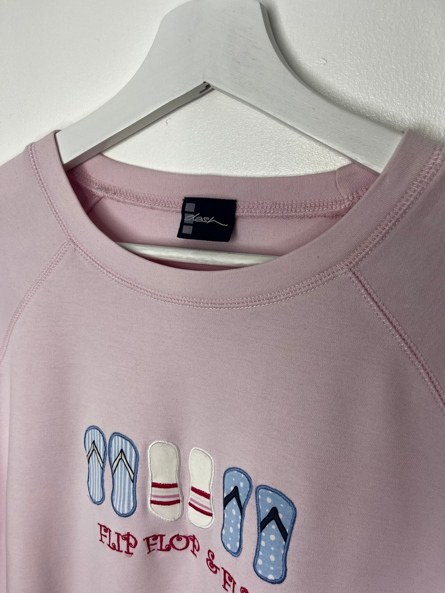 Baby Pink Y2k Flip Flop Top