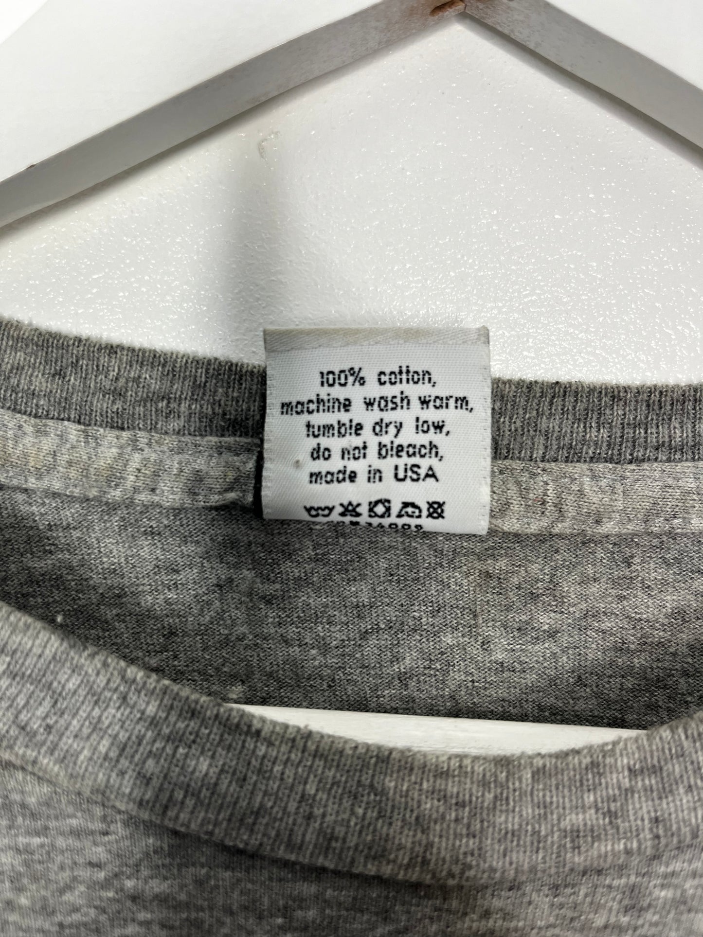 1990s Grey Shorter Calvin Klein T-Shirt