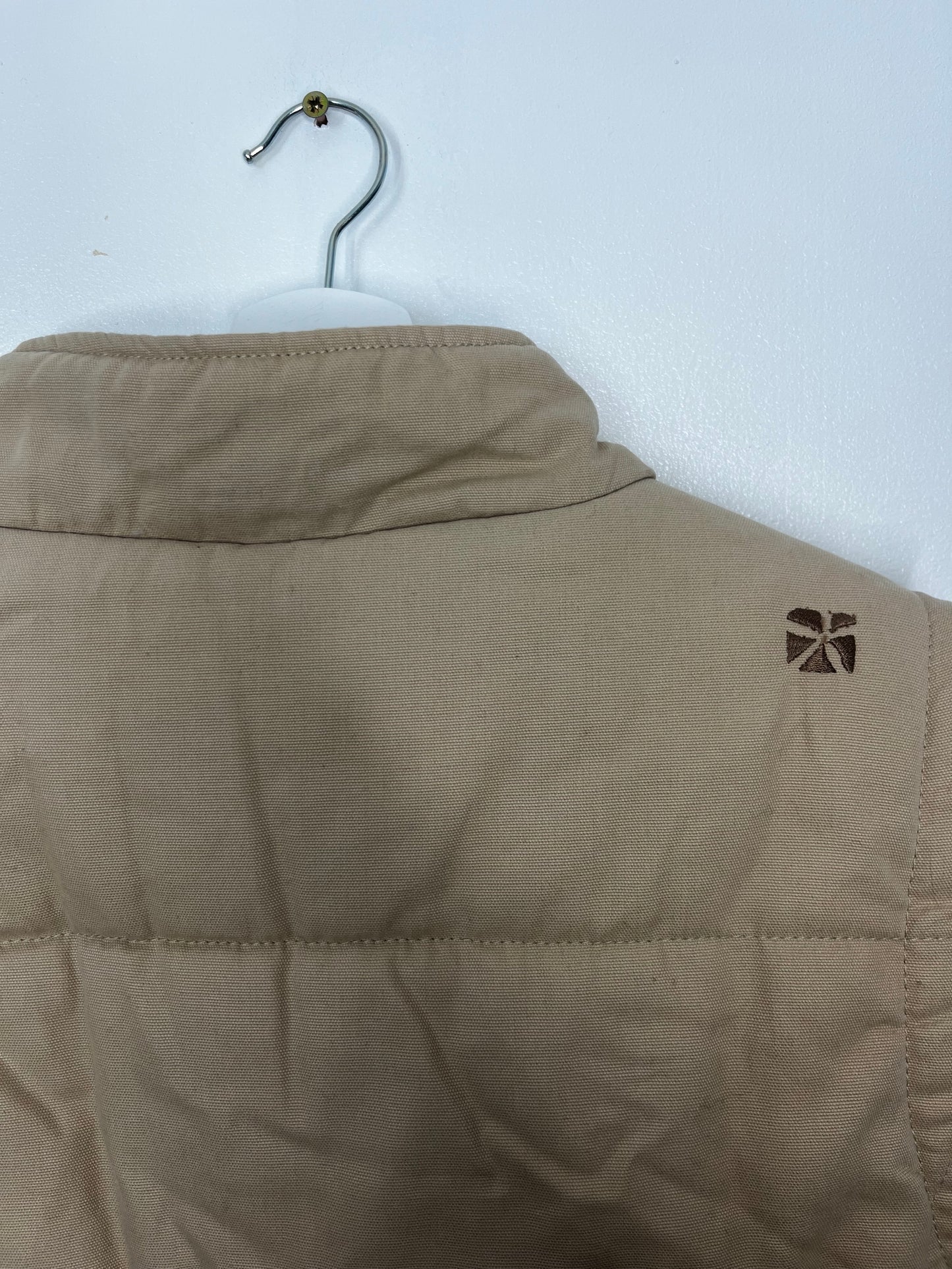 Beige Animal Vintage Gilet