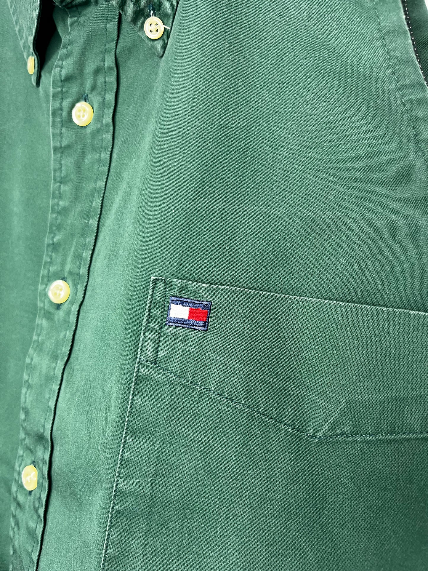 True Vintage Bottle Green Tommy Hilfiger Sleeveless Shirt