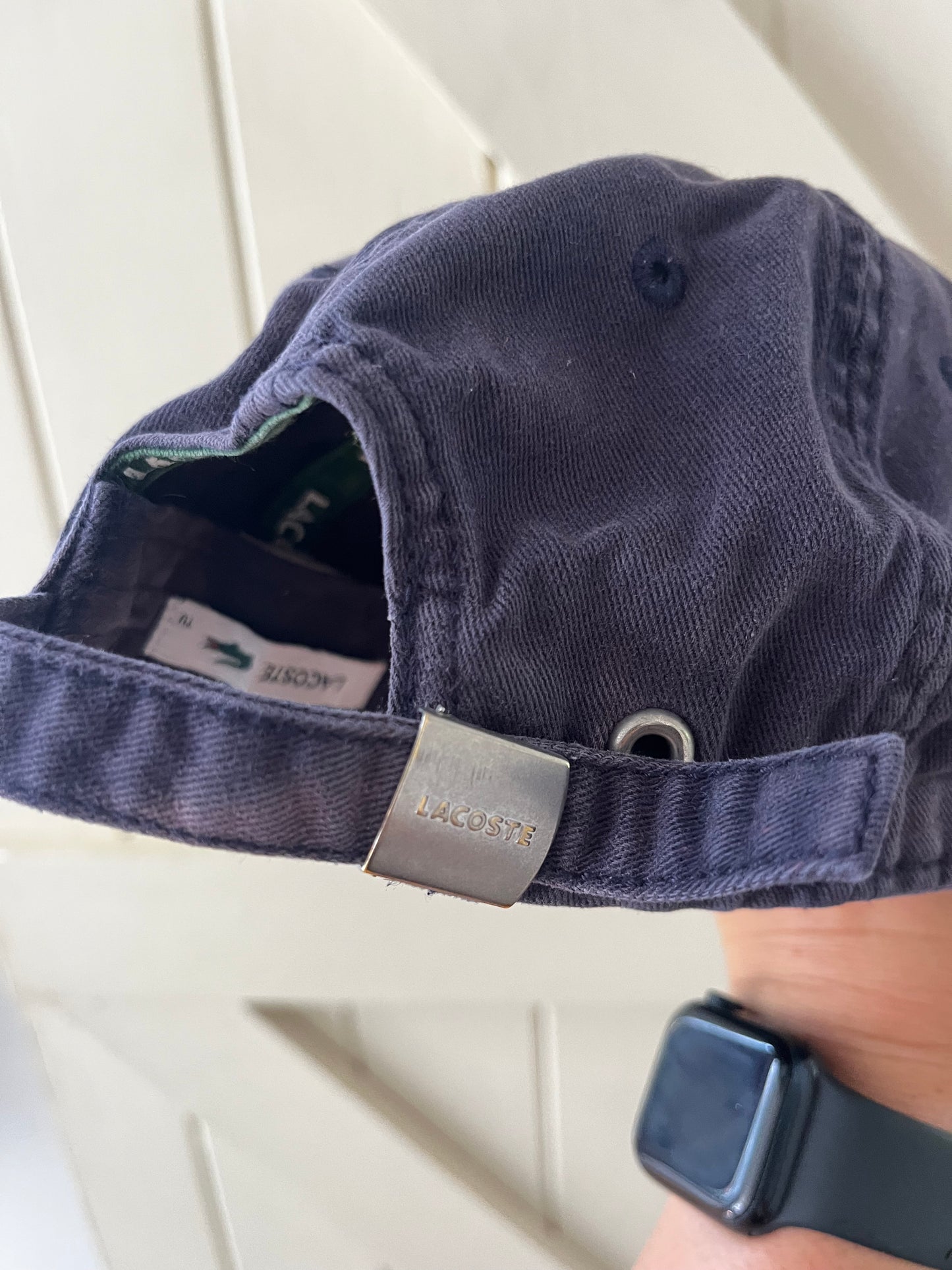 True Vintage Navy Lacoste Cap