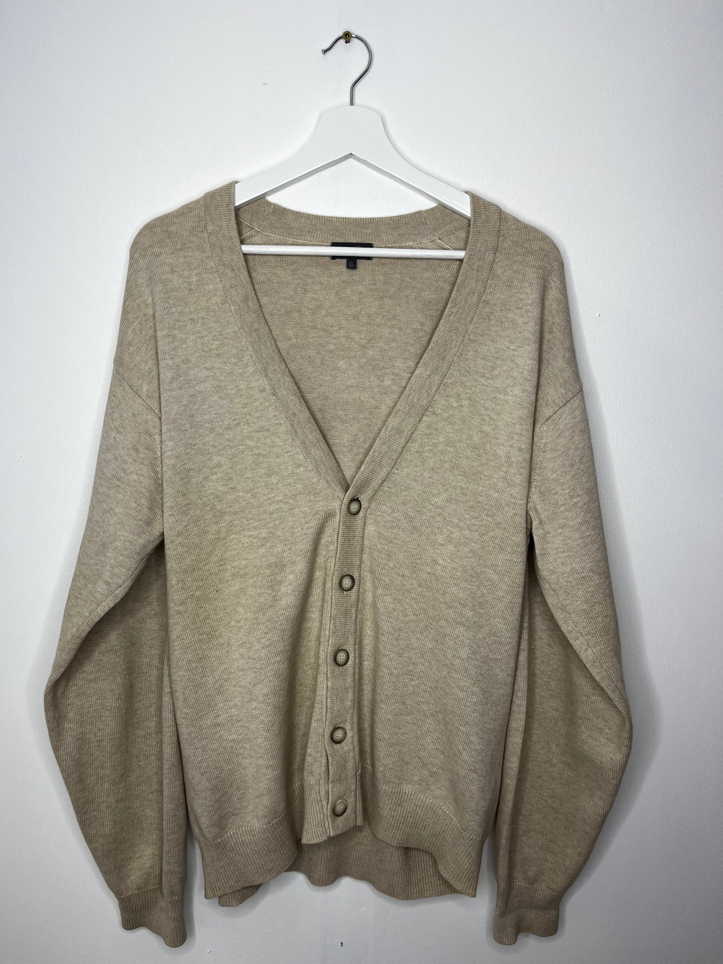 Casual Green Vintage Cardigan
