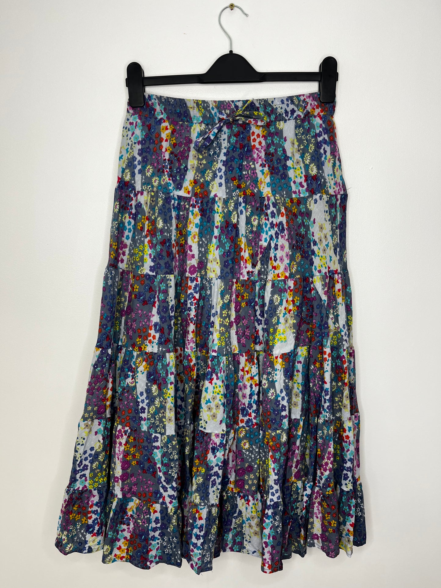Boho Patchwork Vintage Maxi Skirt