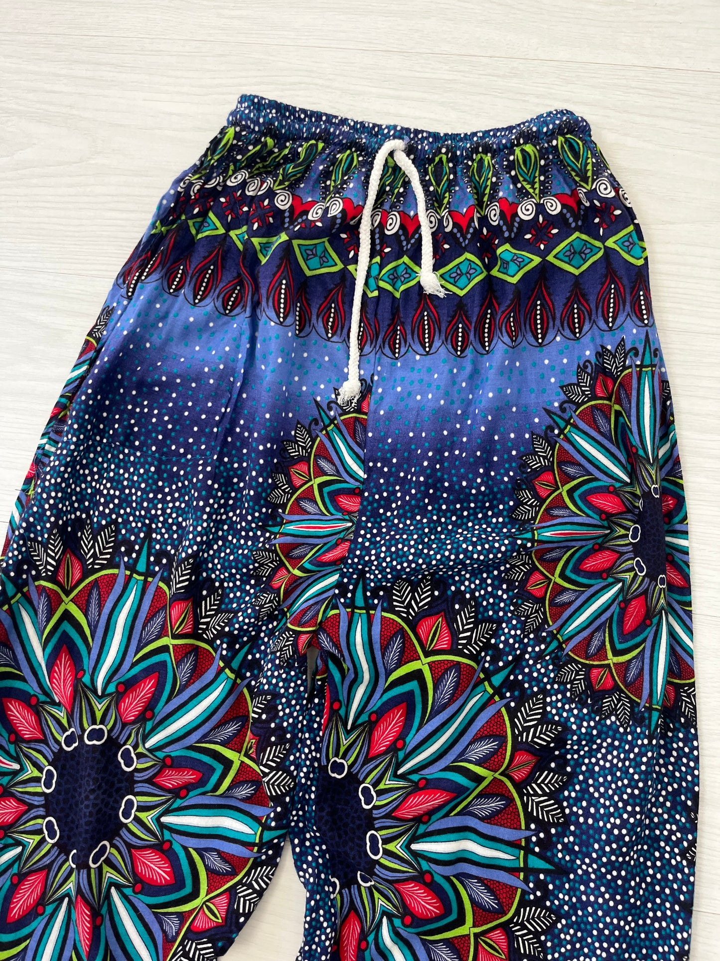 Highwaisted Blue Holiday Trousers