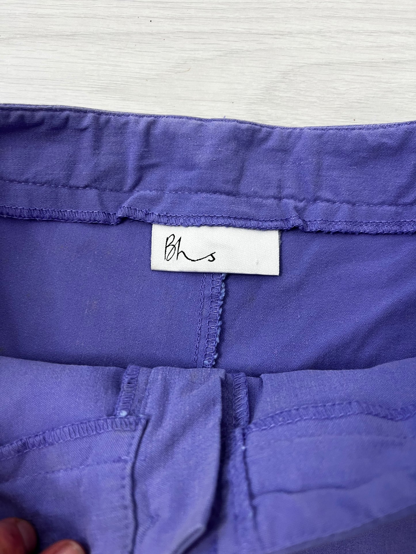 Y2k Purple Short Shorts