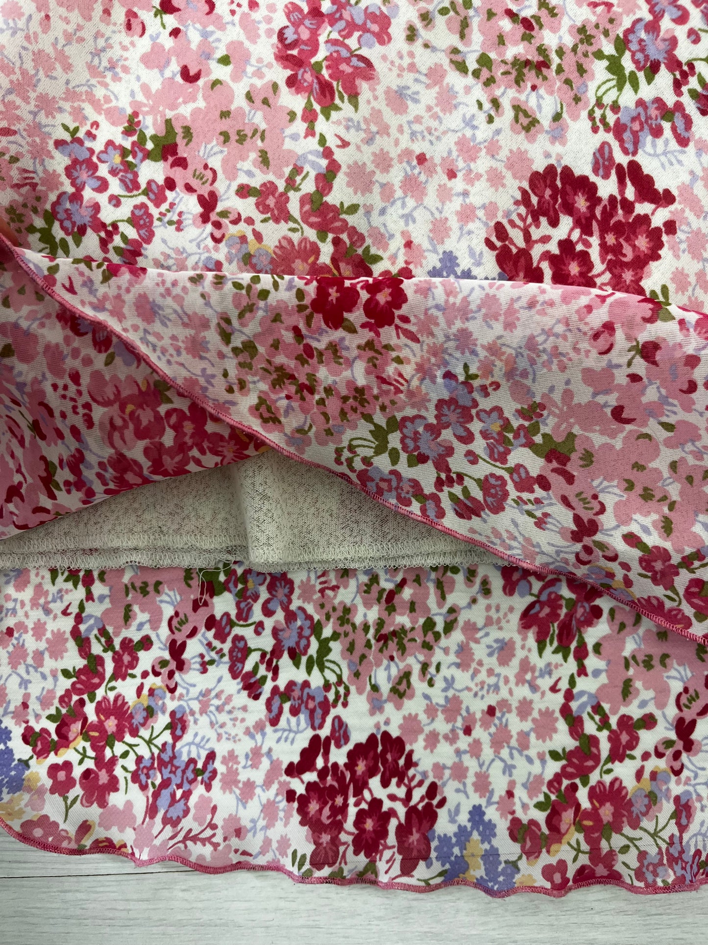 UCOB Pink Floral Vintage Skirt