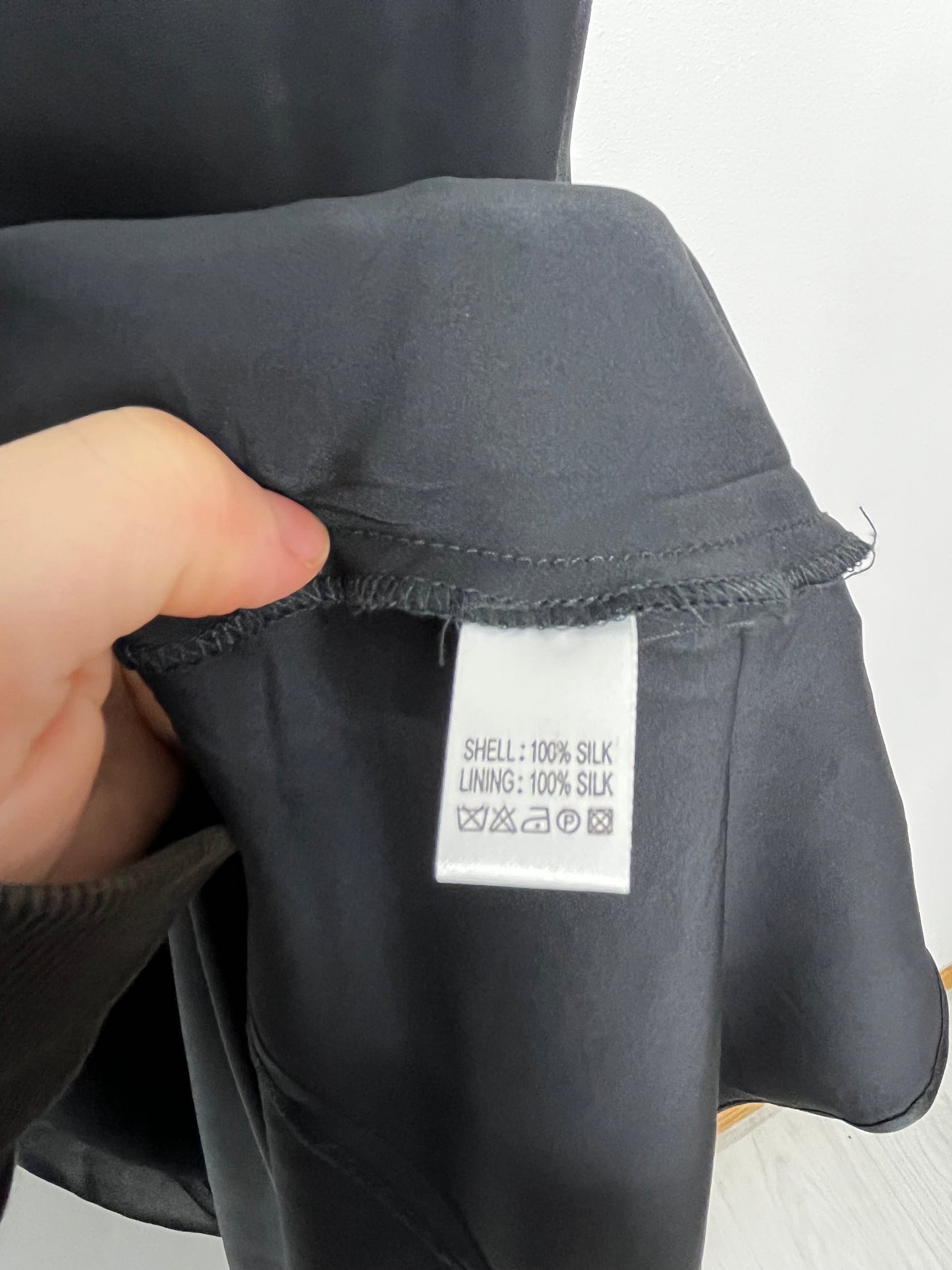 True Vintage Pure Silk Long Back Hobbs Dress