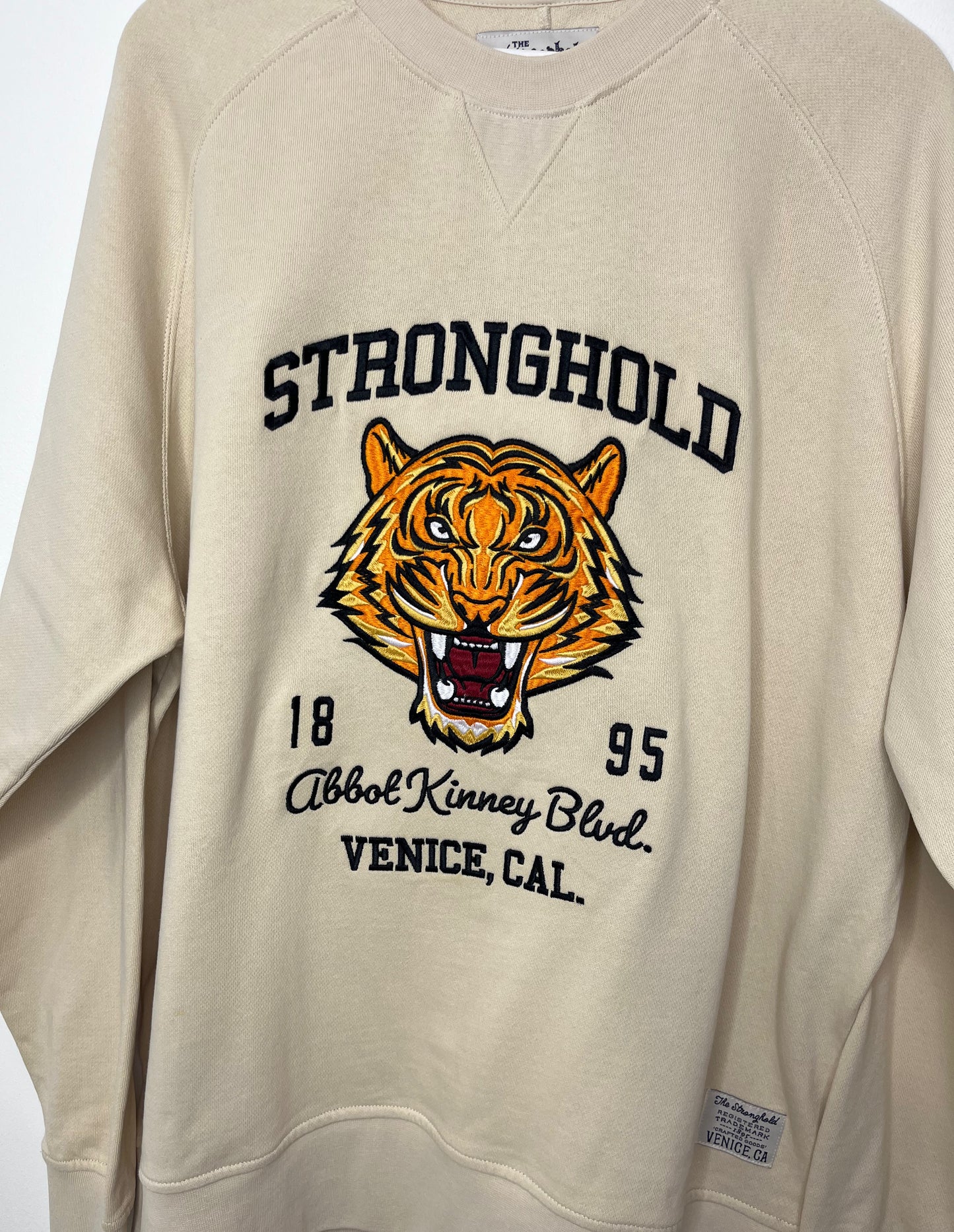 The Stronghold Cream Crew Neck