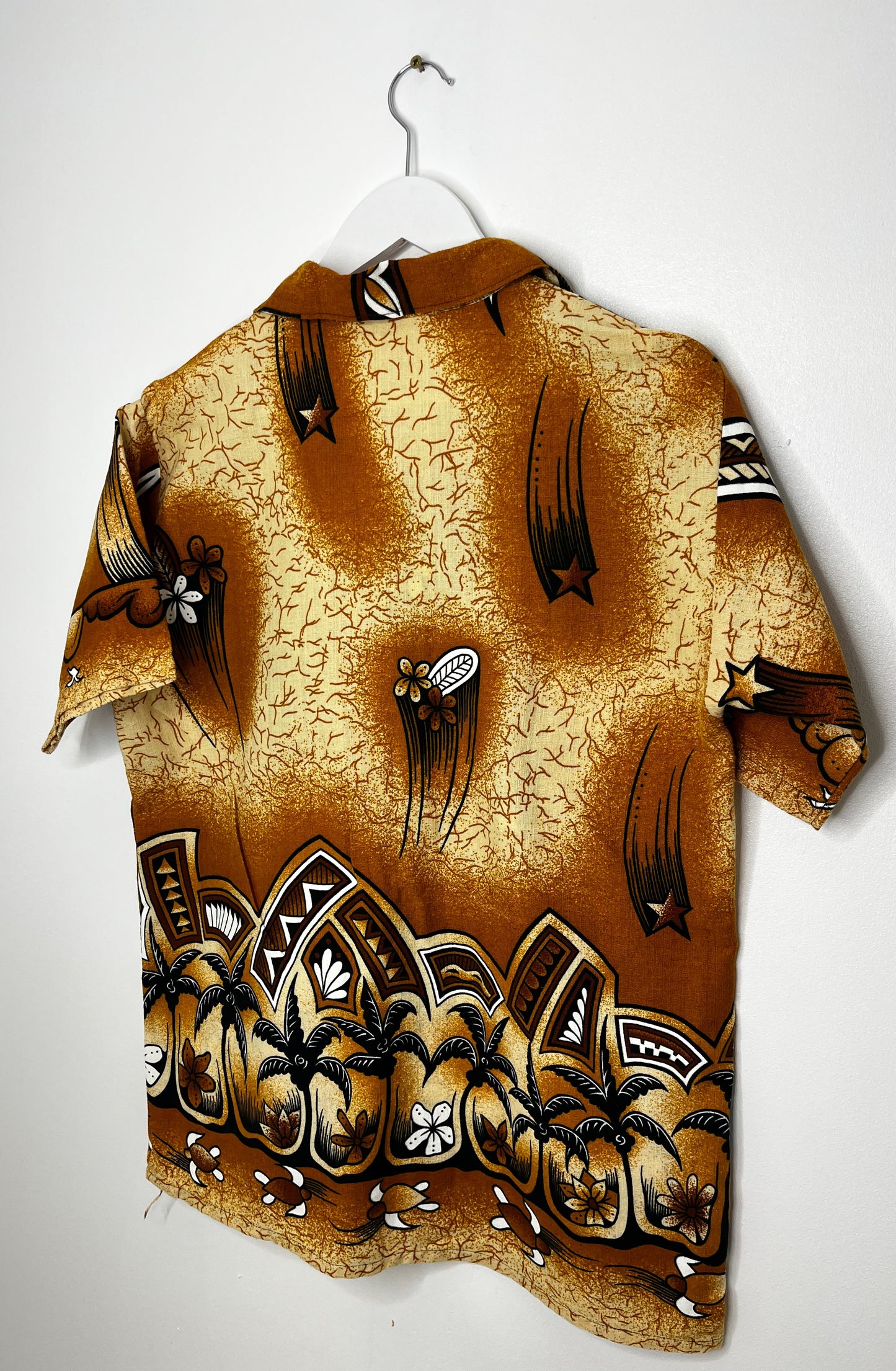 Brown Hawaiian Shirt