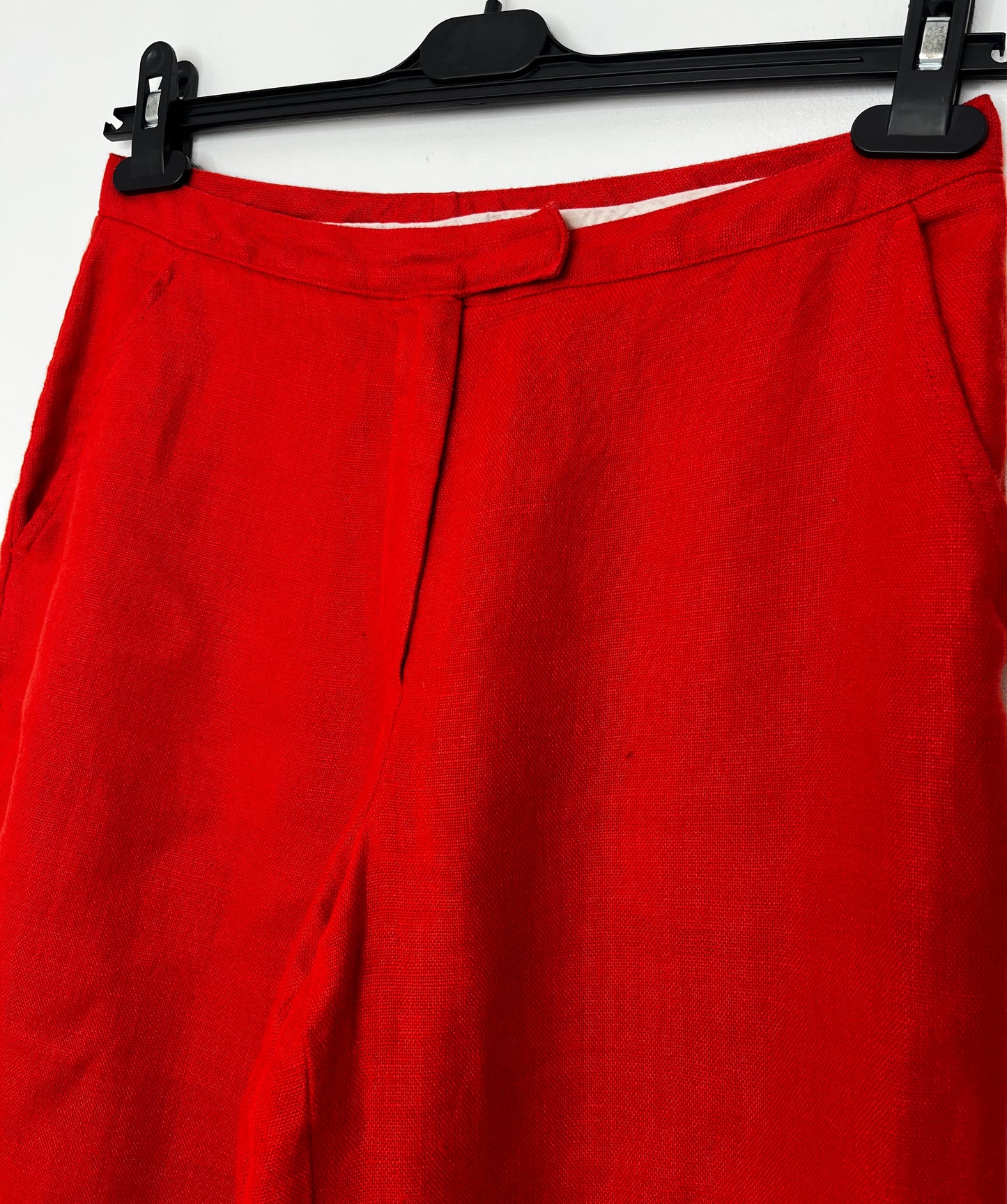 UCOB Red Linen Trousers