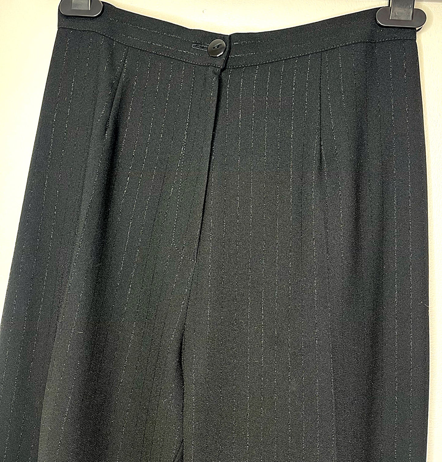 Highwaisted Glitter Pin Stripe Trousers