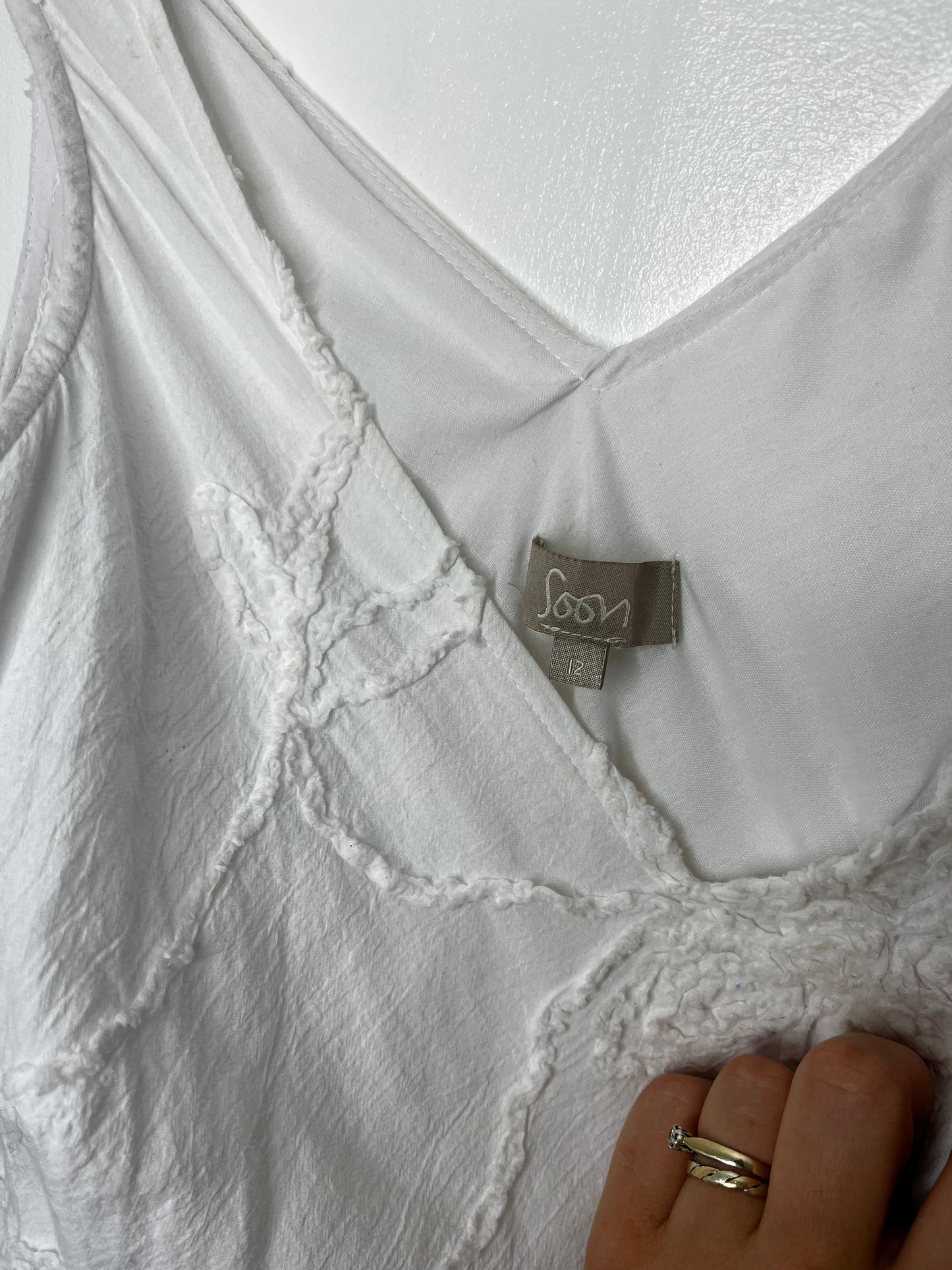 Long White Vintage Summer Festival Dress