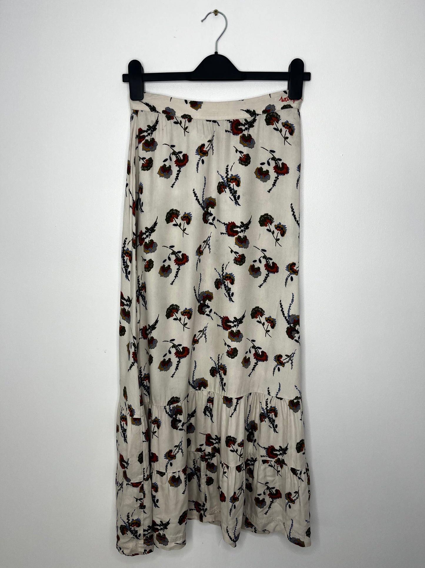 Long Floral Festival Skirt