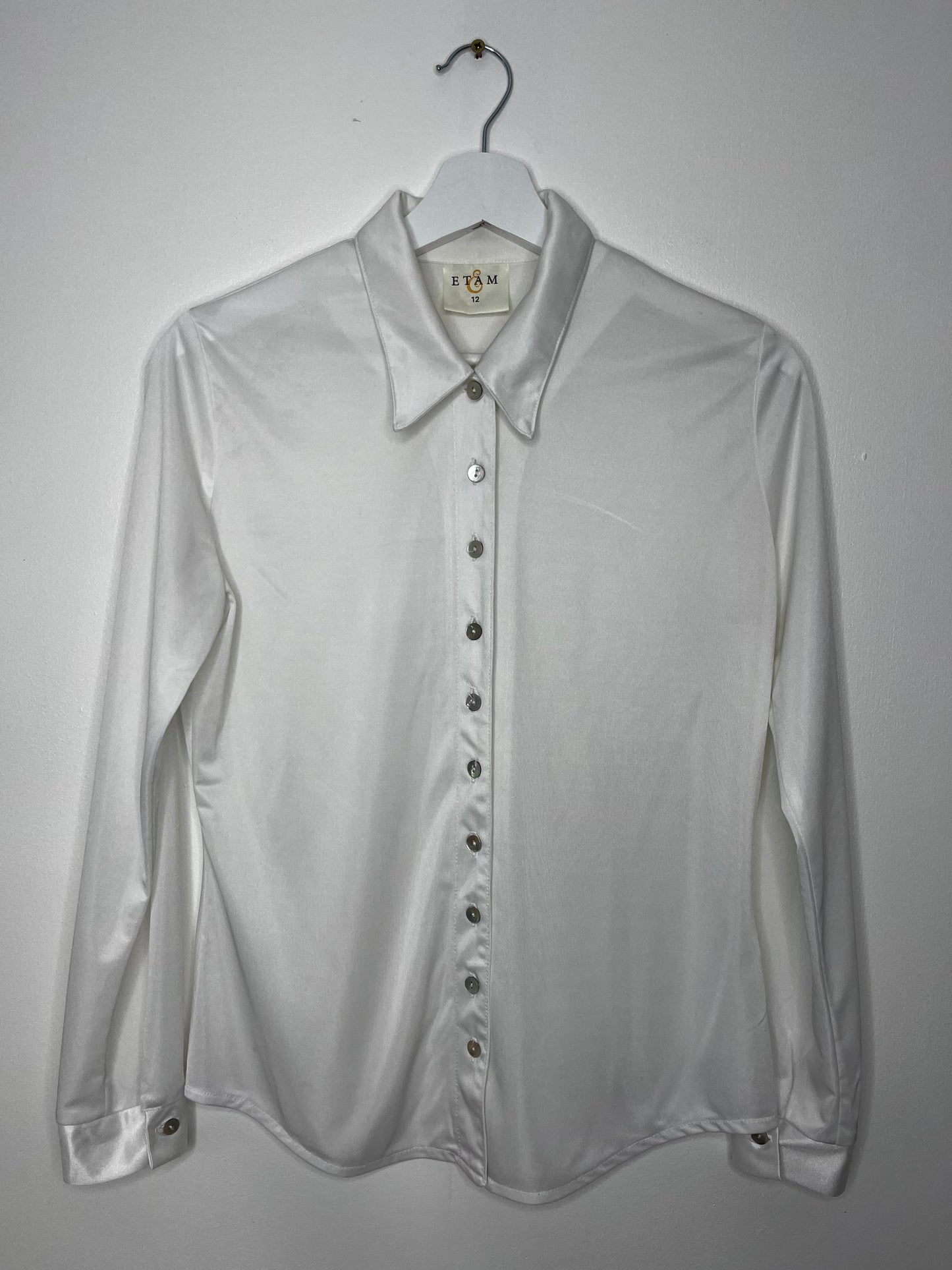 Vintage Etam White Every Day Blouse