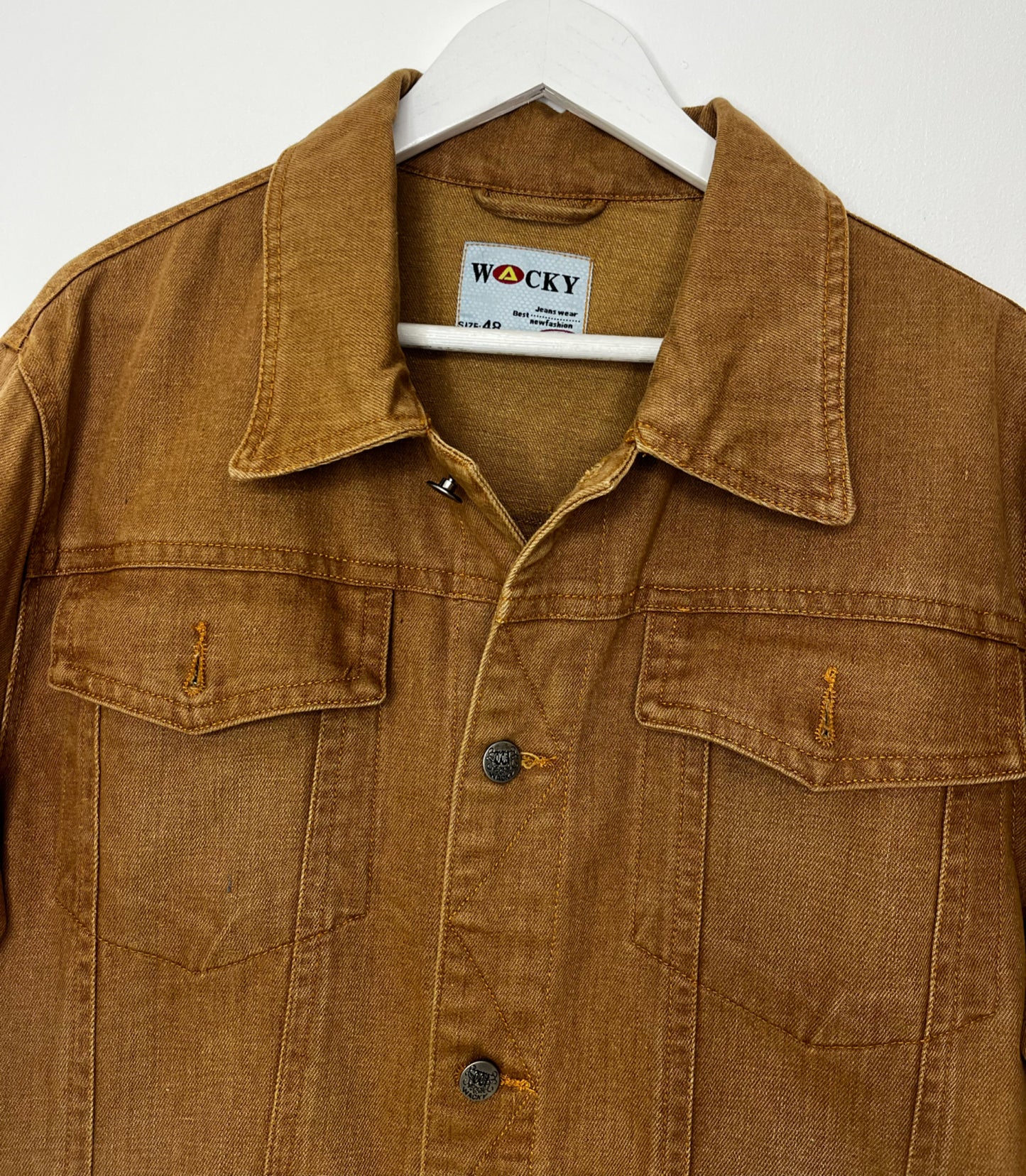 Vintage Tan Denim Jacket