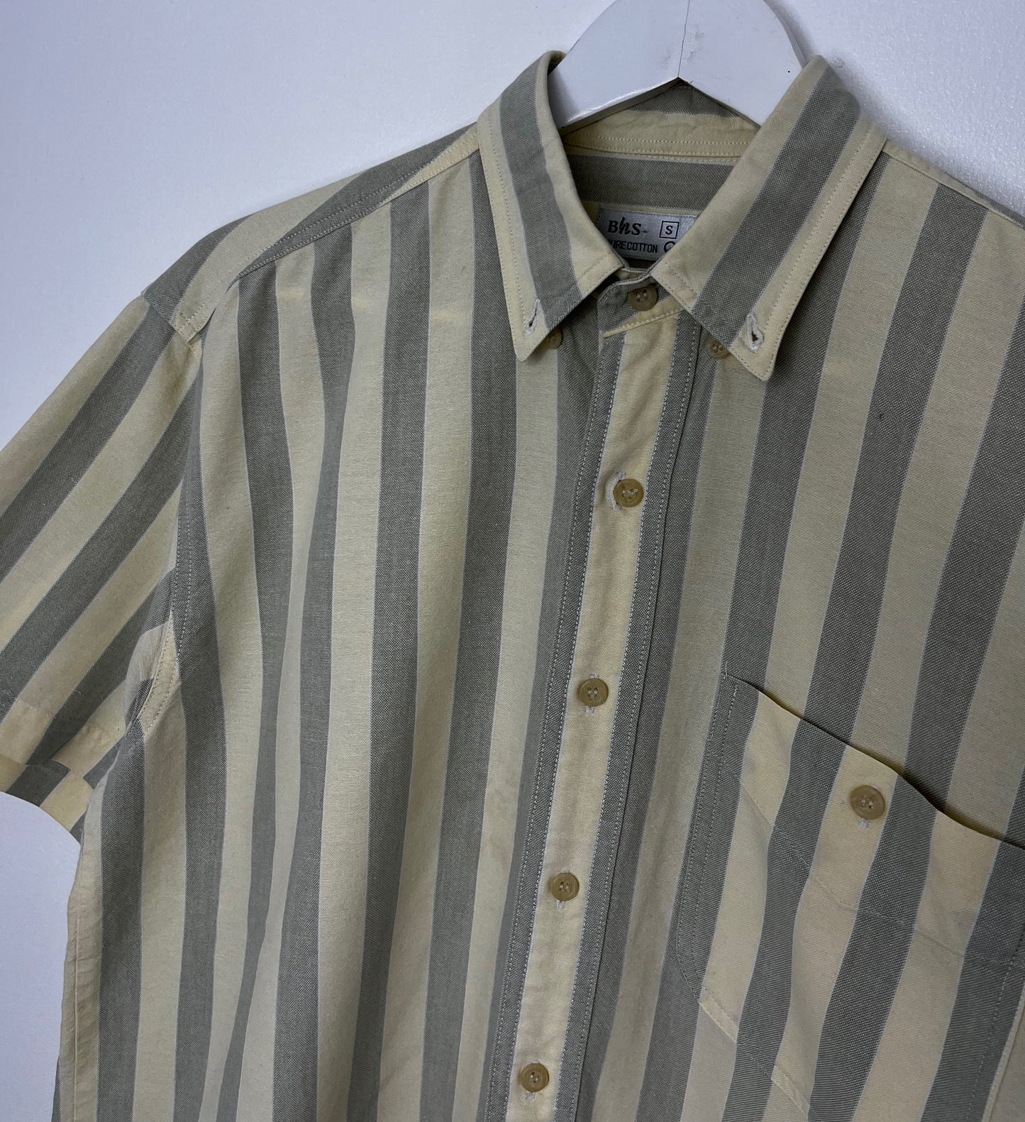 Cotton Pastel Stripe Shirt