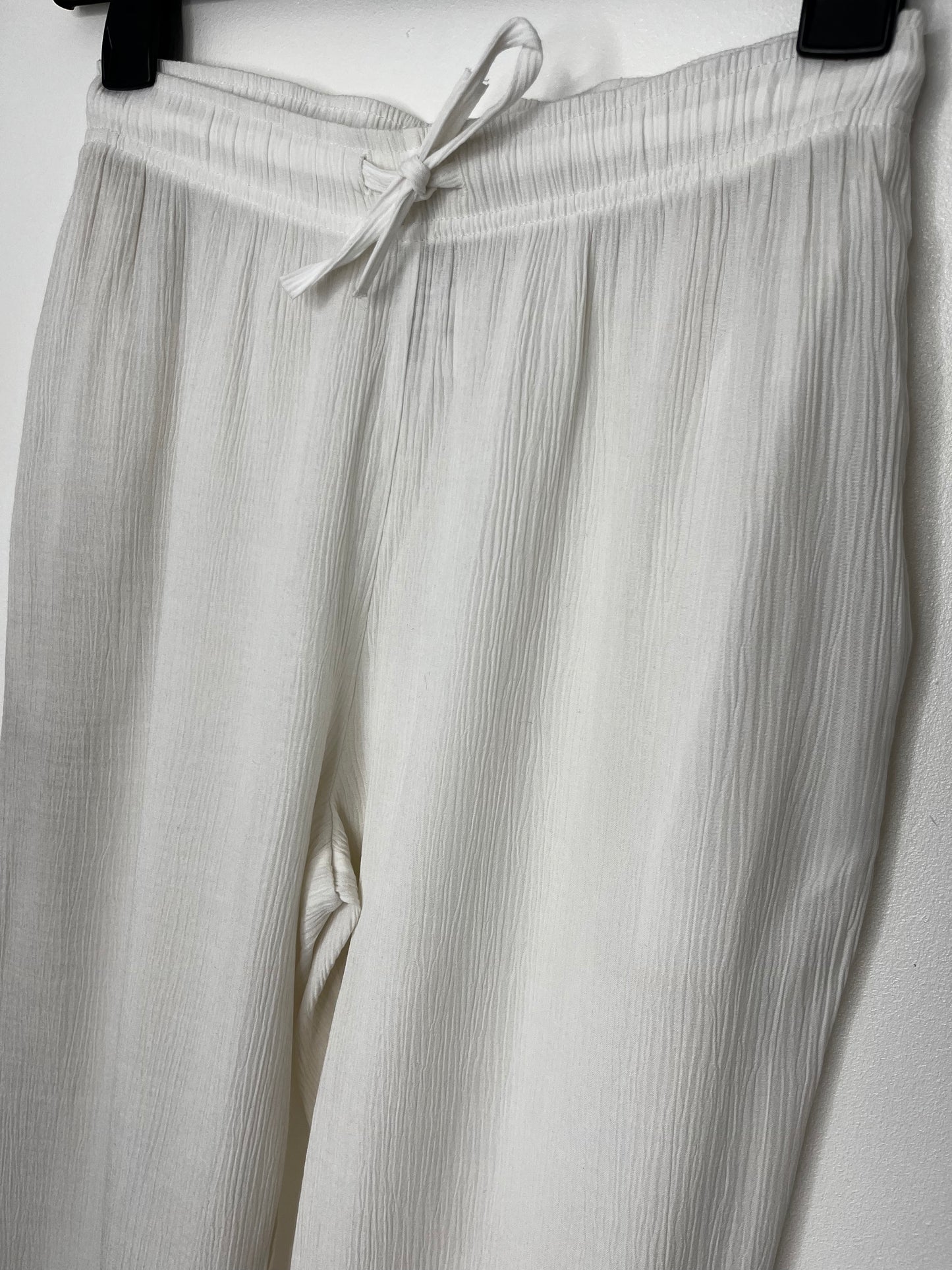 Casual White Vintage Trousers