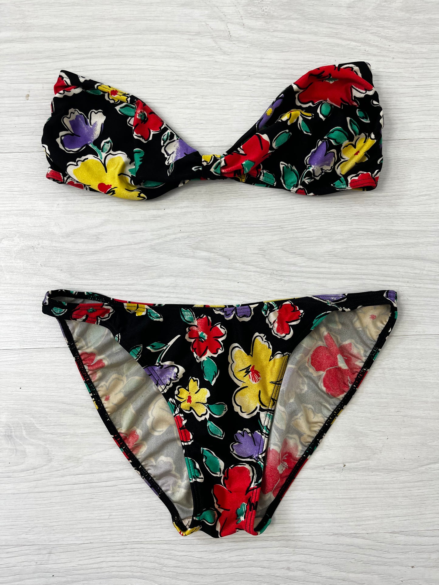 High rise Vintage Floral Bikini