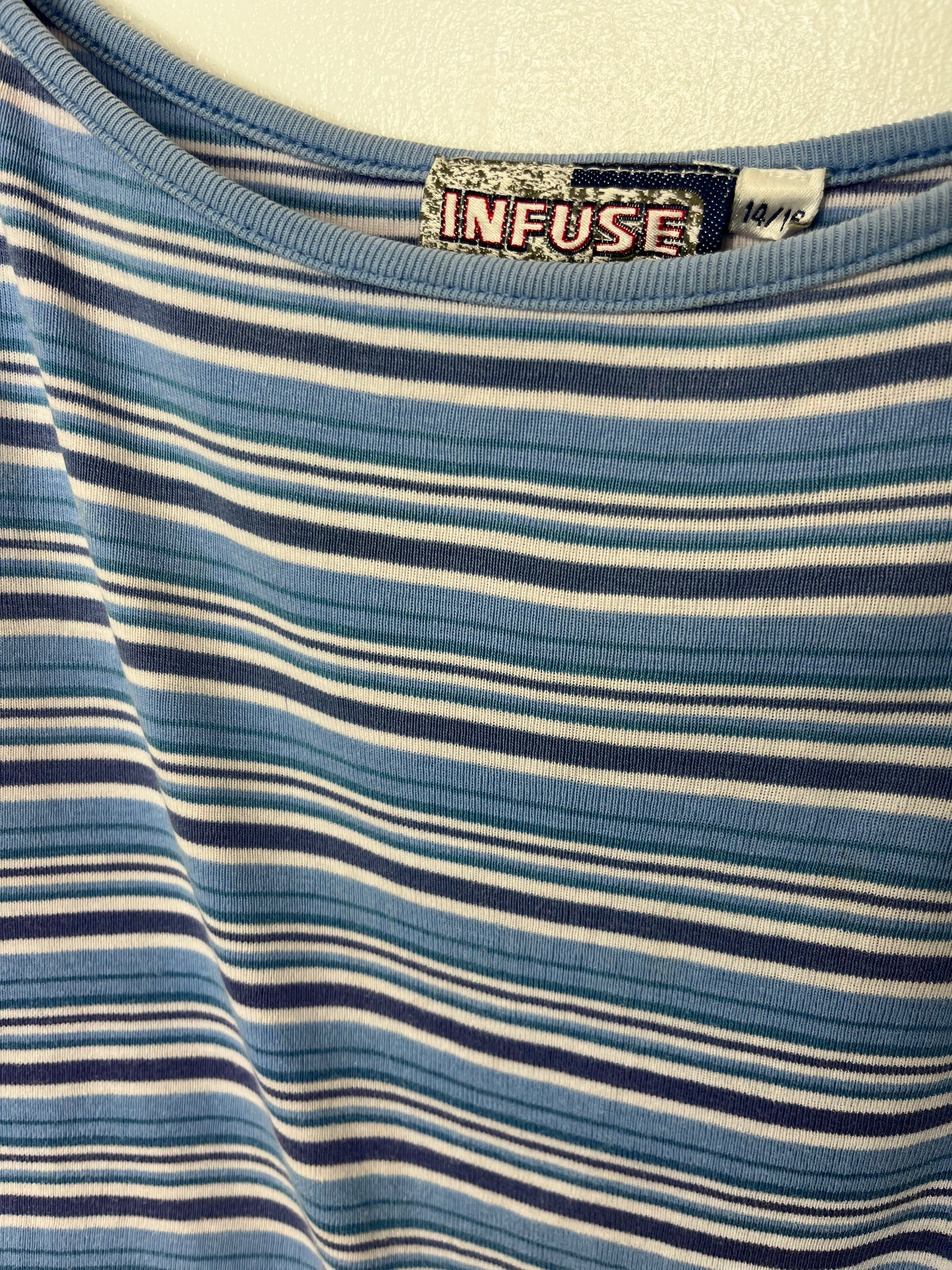 True Vintage Cotton Stripe Tank Top