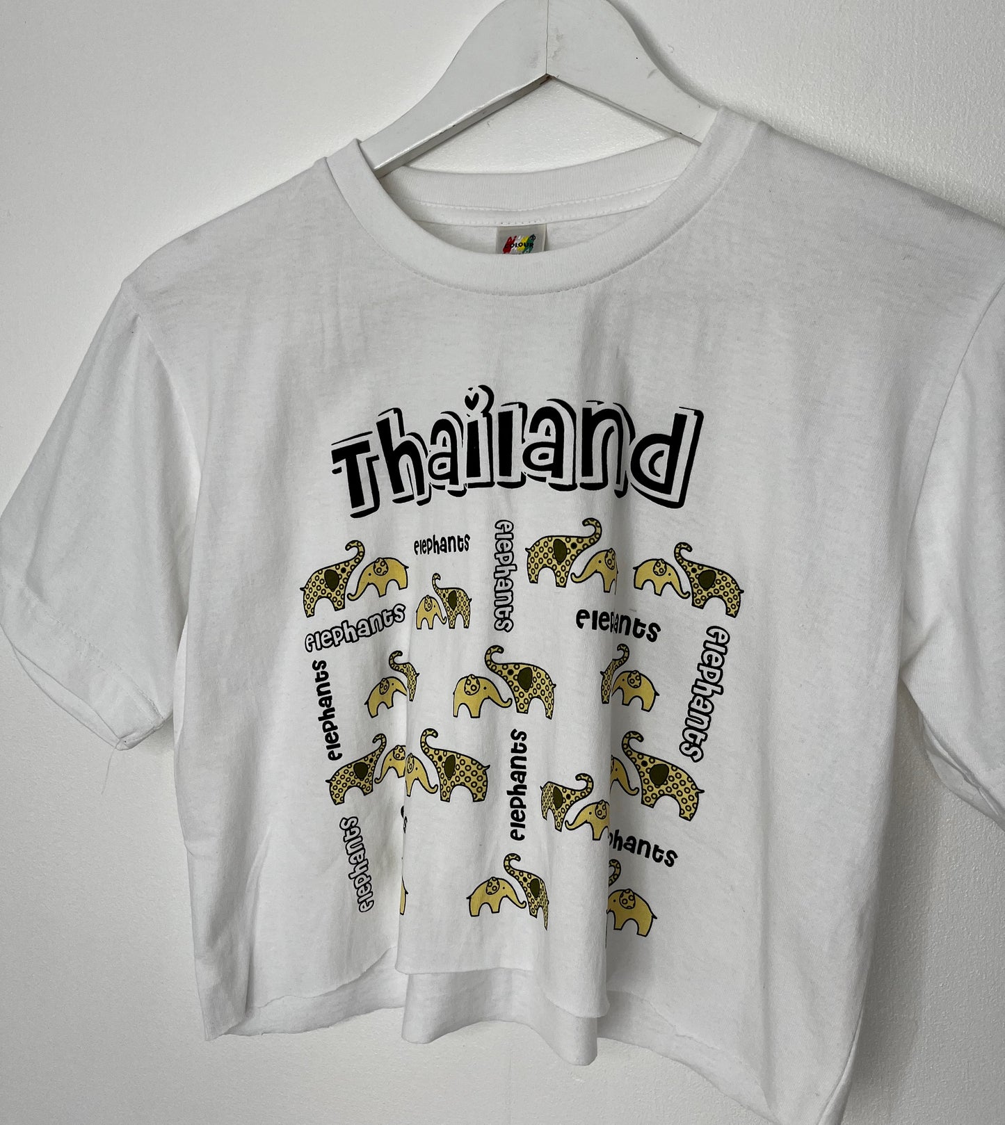 Cropped Elephant Top