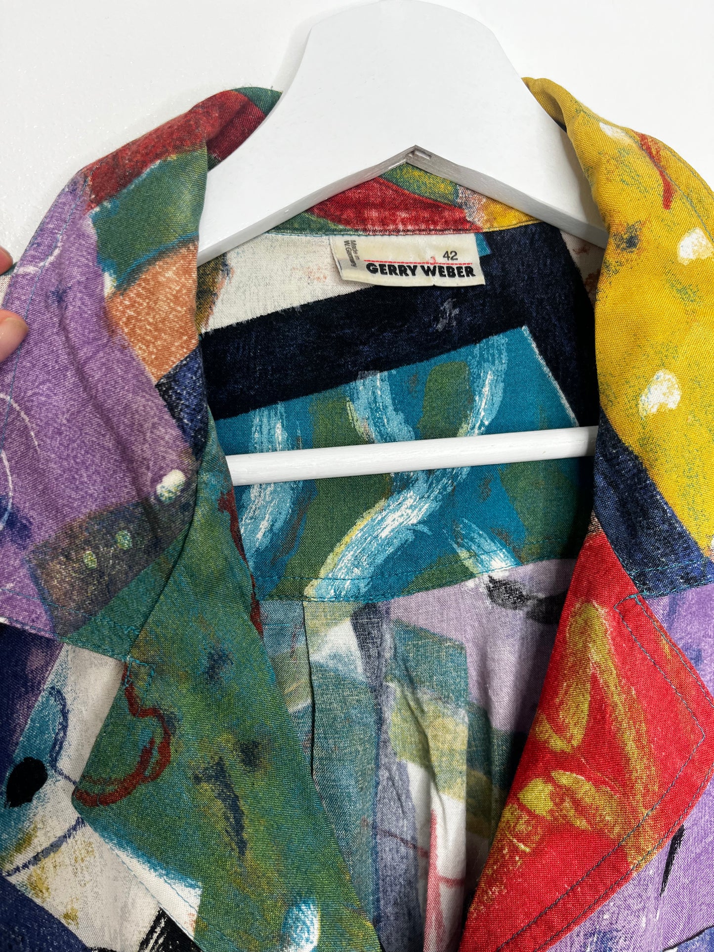 Vintage 90s Colourful Abstract Shirt