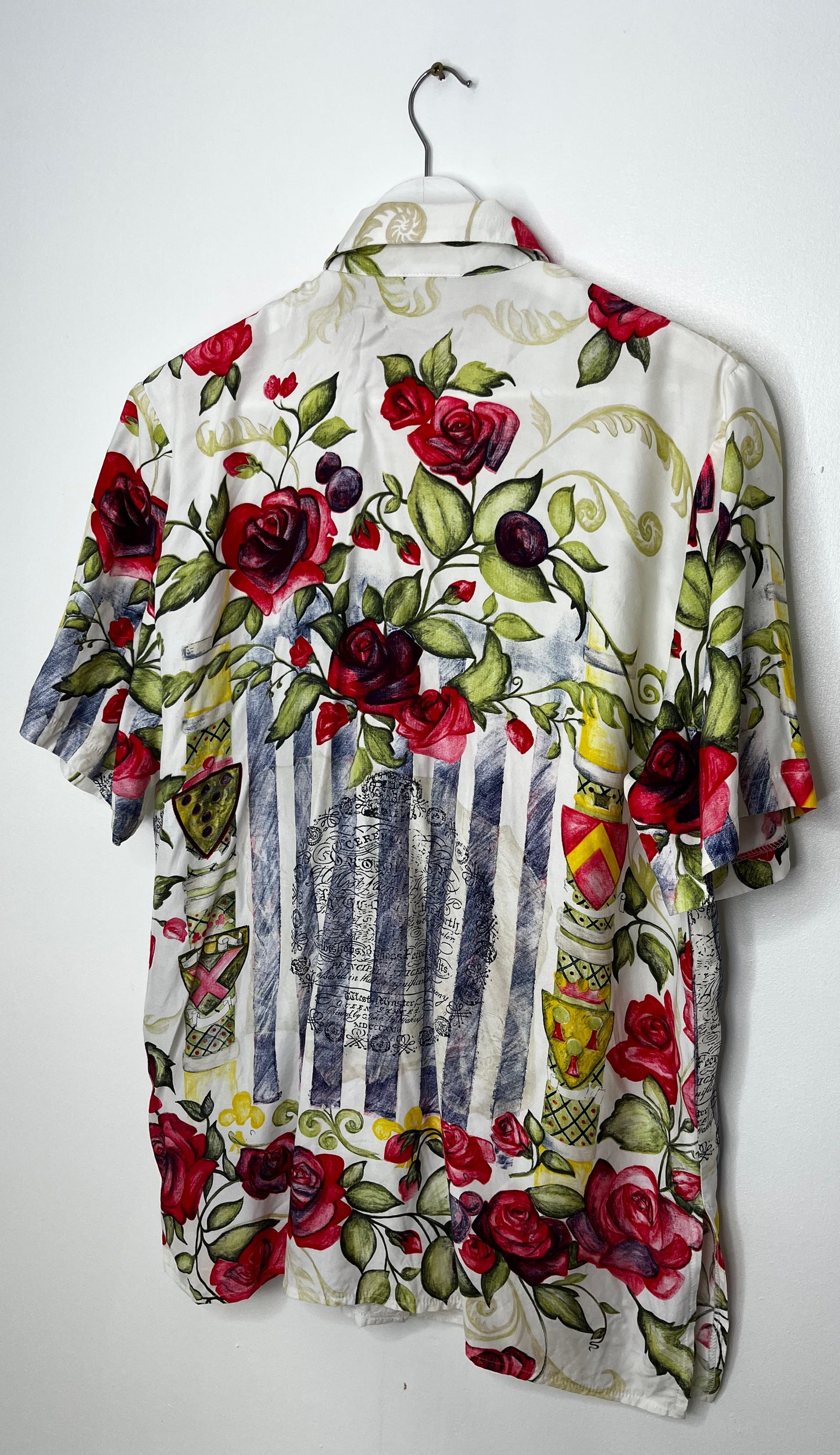White Vintage Garden Shirt