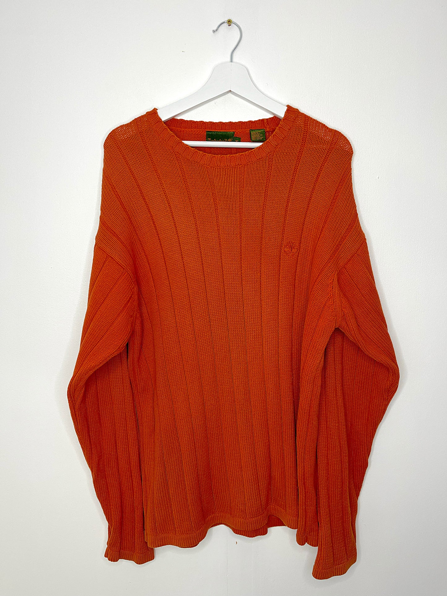 Orange Vintage Timberland Jumper