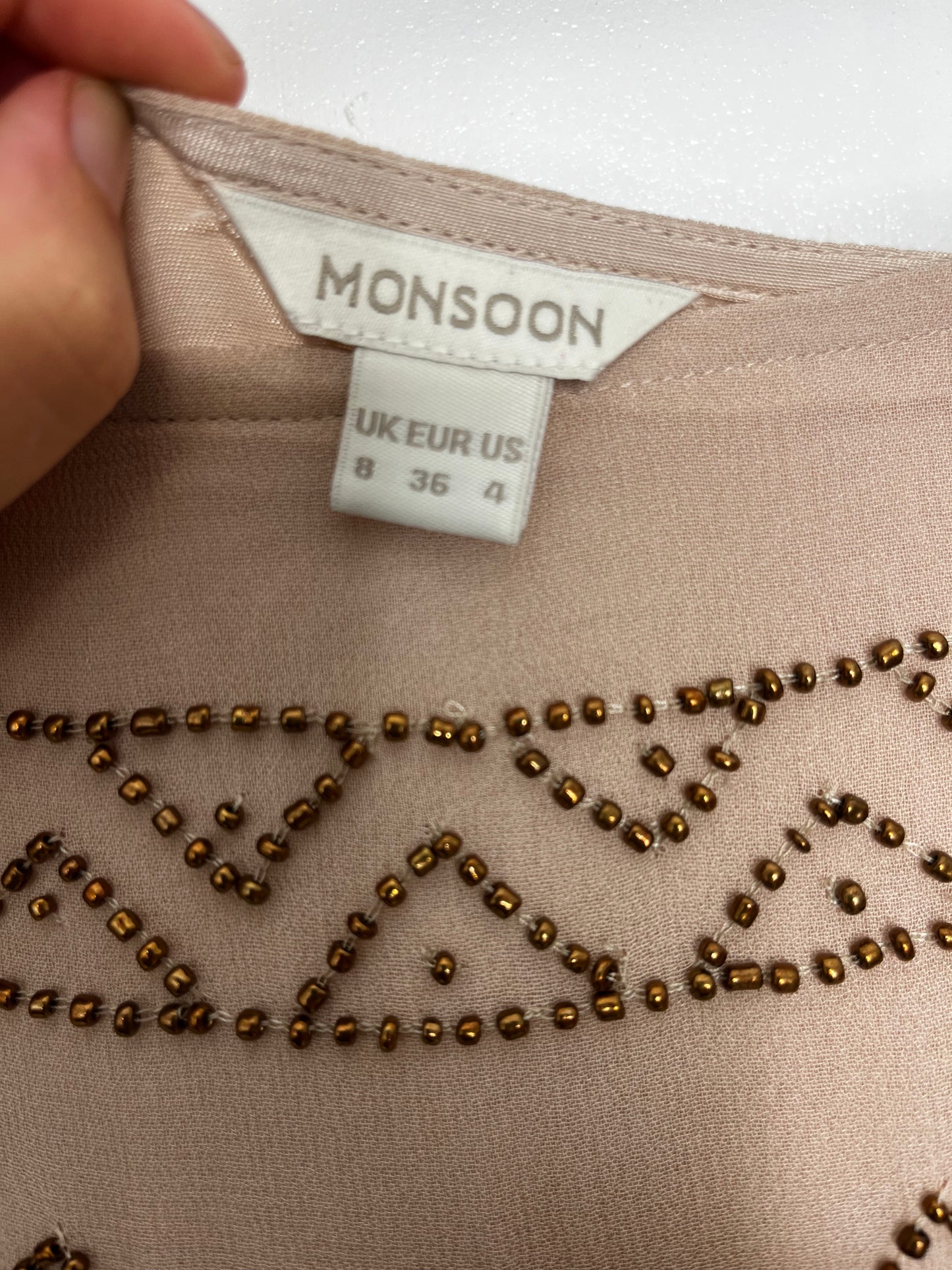 Beaded Vintage Monsoon Skirt