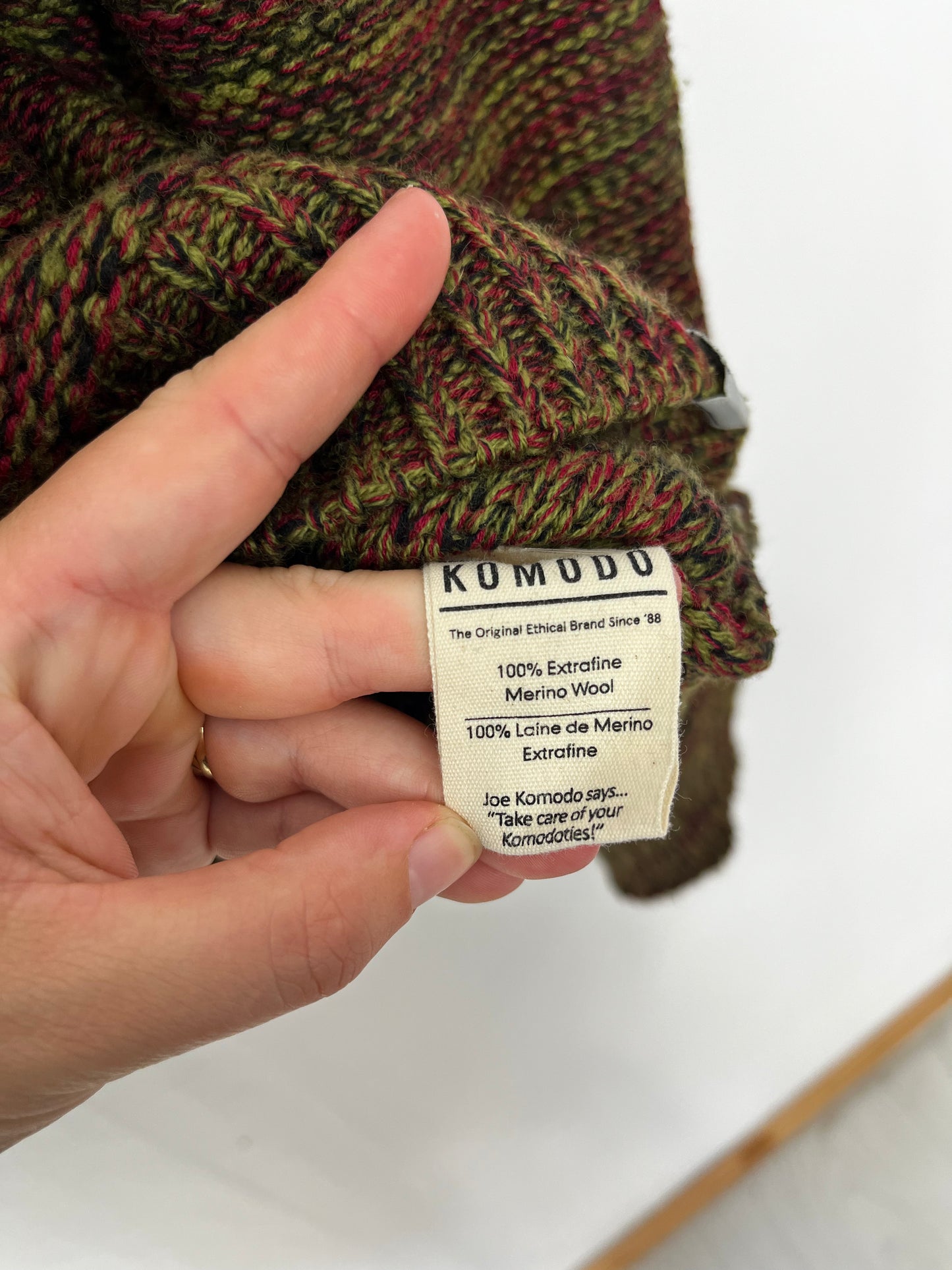 Merino Wool Autumnal Jumper