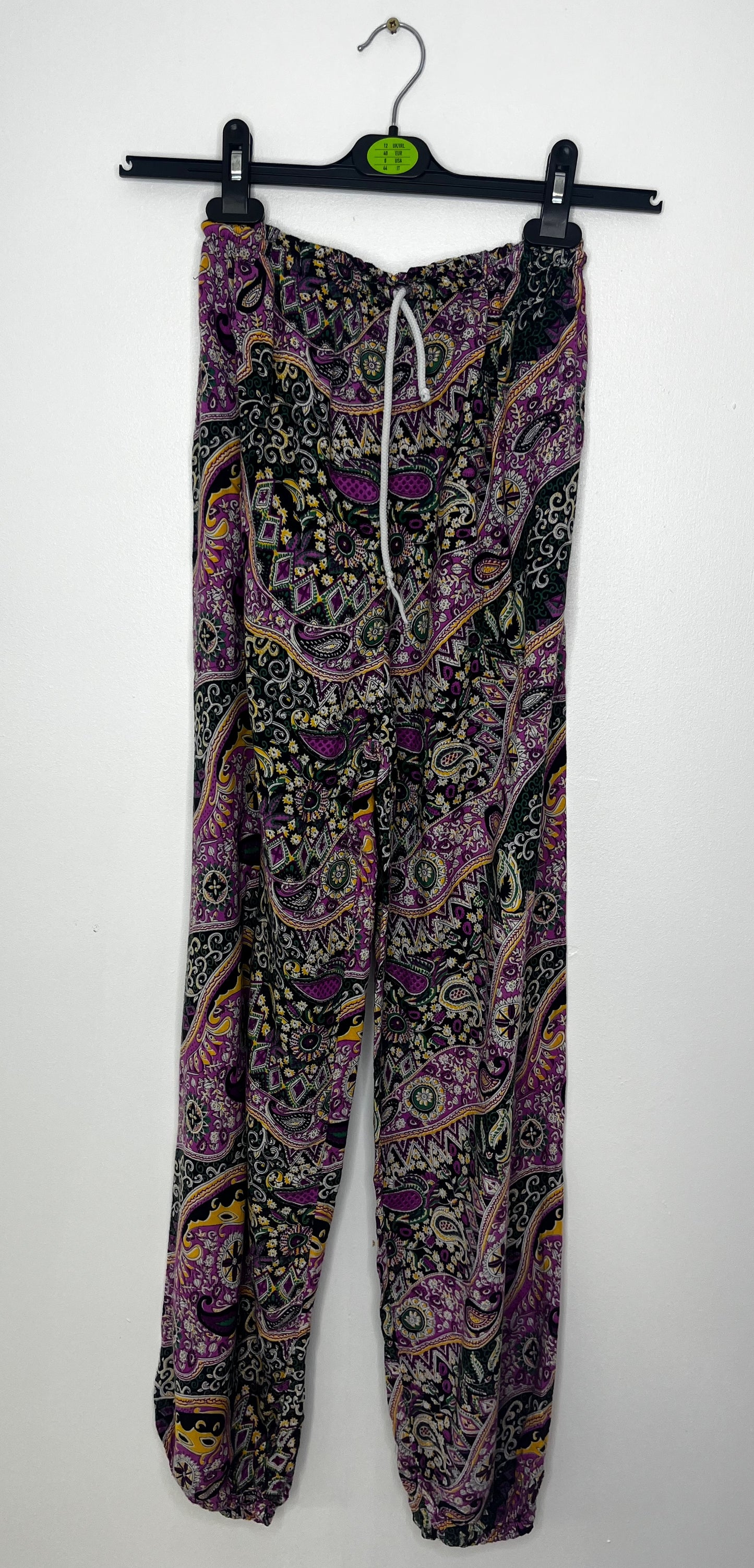 Purple Casual Holiday Trousers