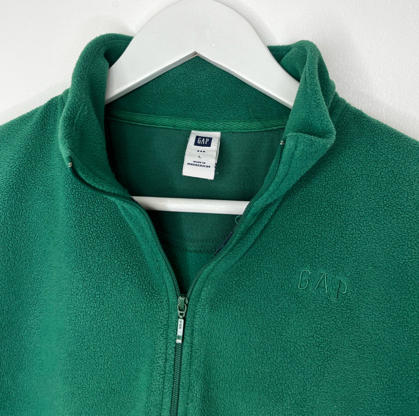 Green GAP Quarter Zip Fleece