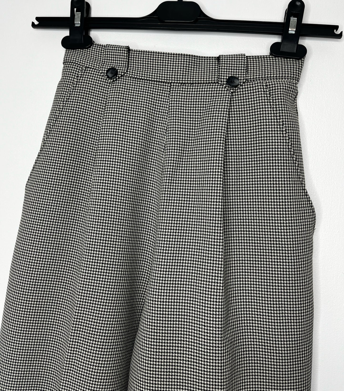 Highwaisted Dog Tooth Trousers