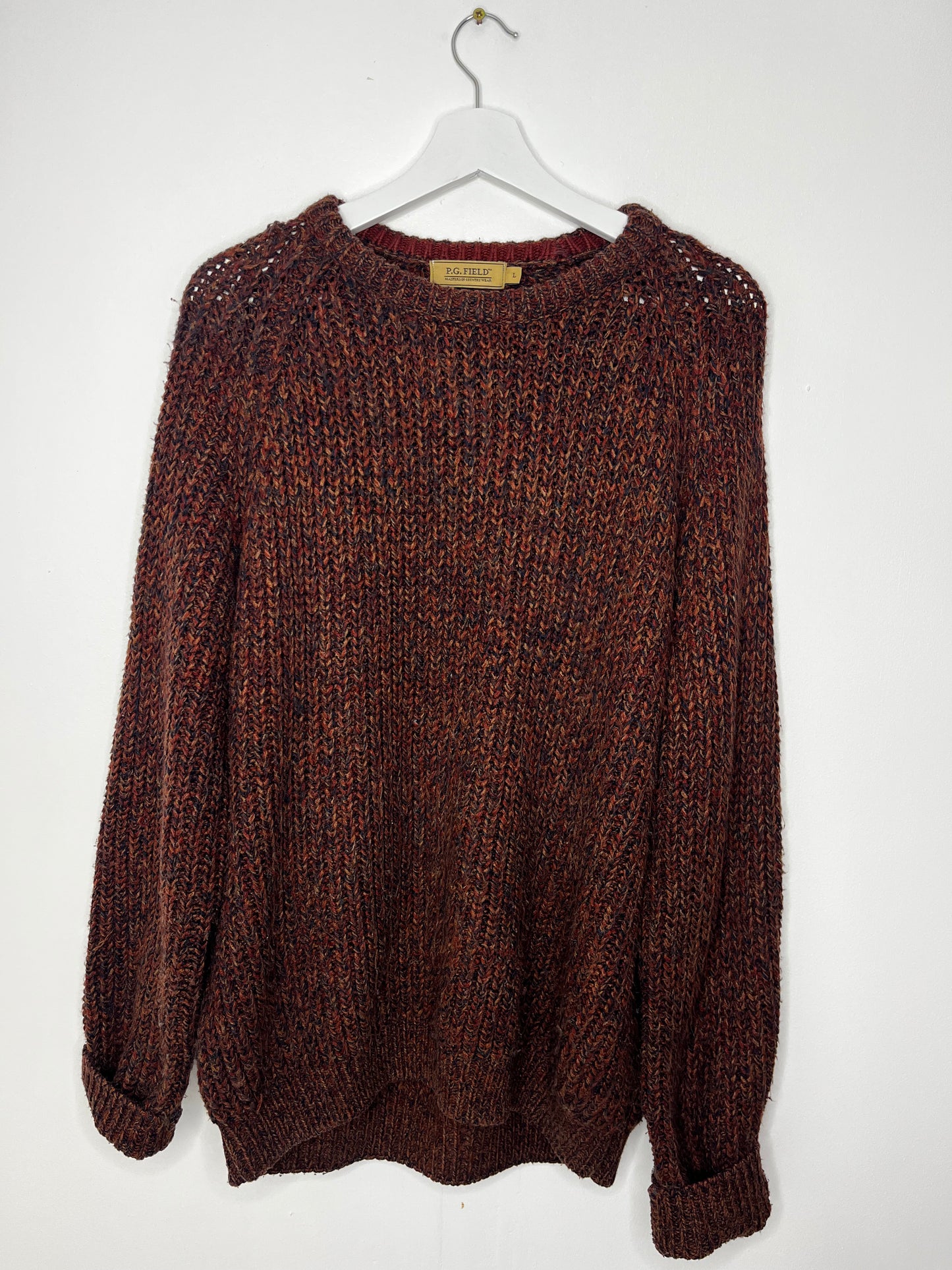 Autumn Tone Vintage Knit Jumper