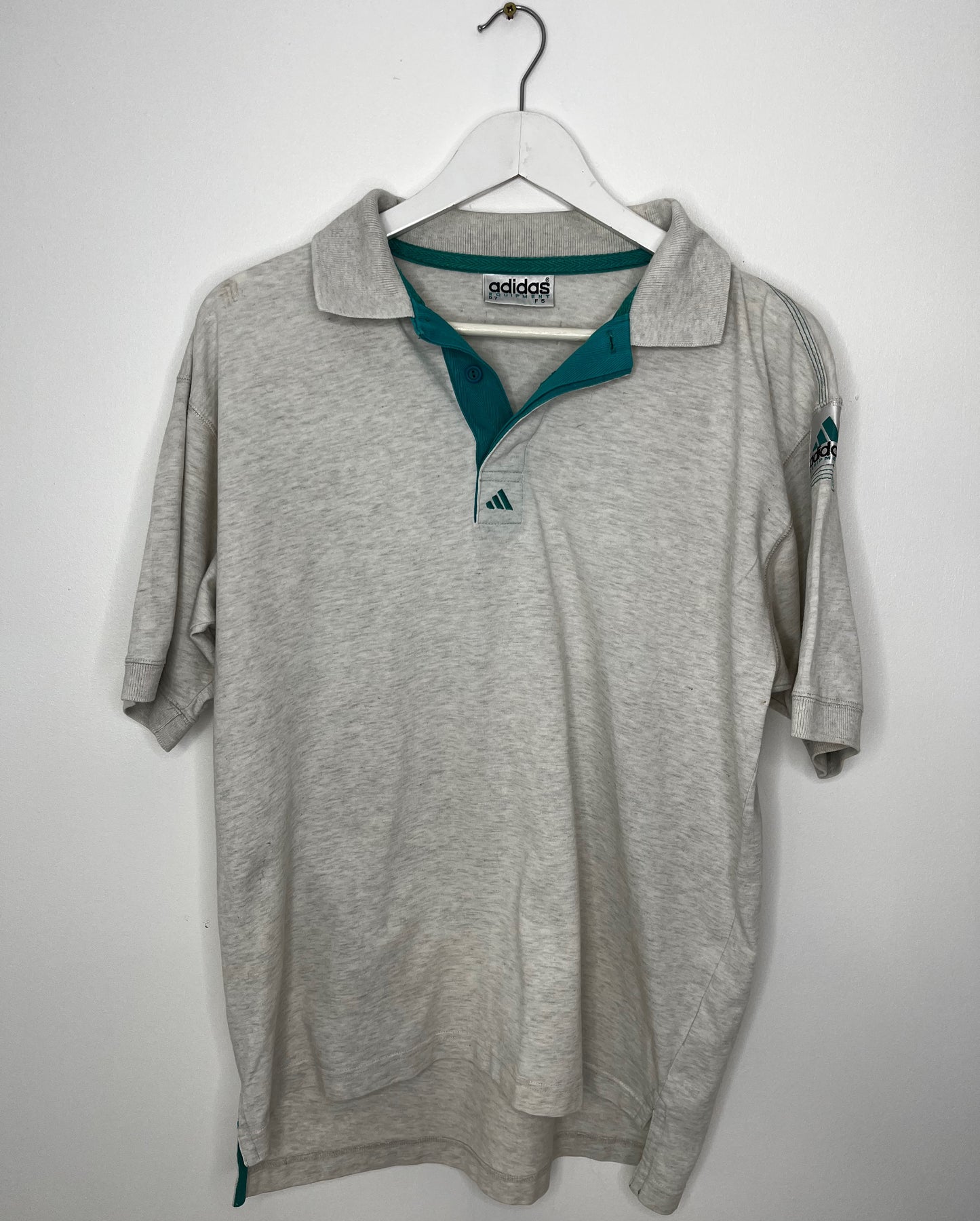 Grey Adidas Polo