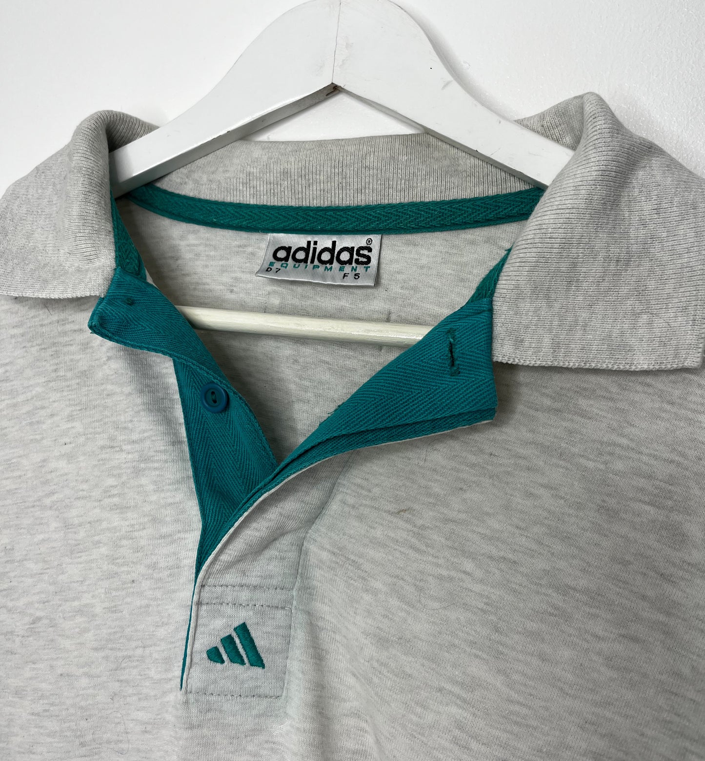 Grey Adidas Polo