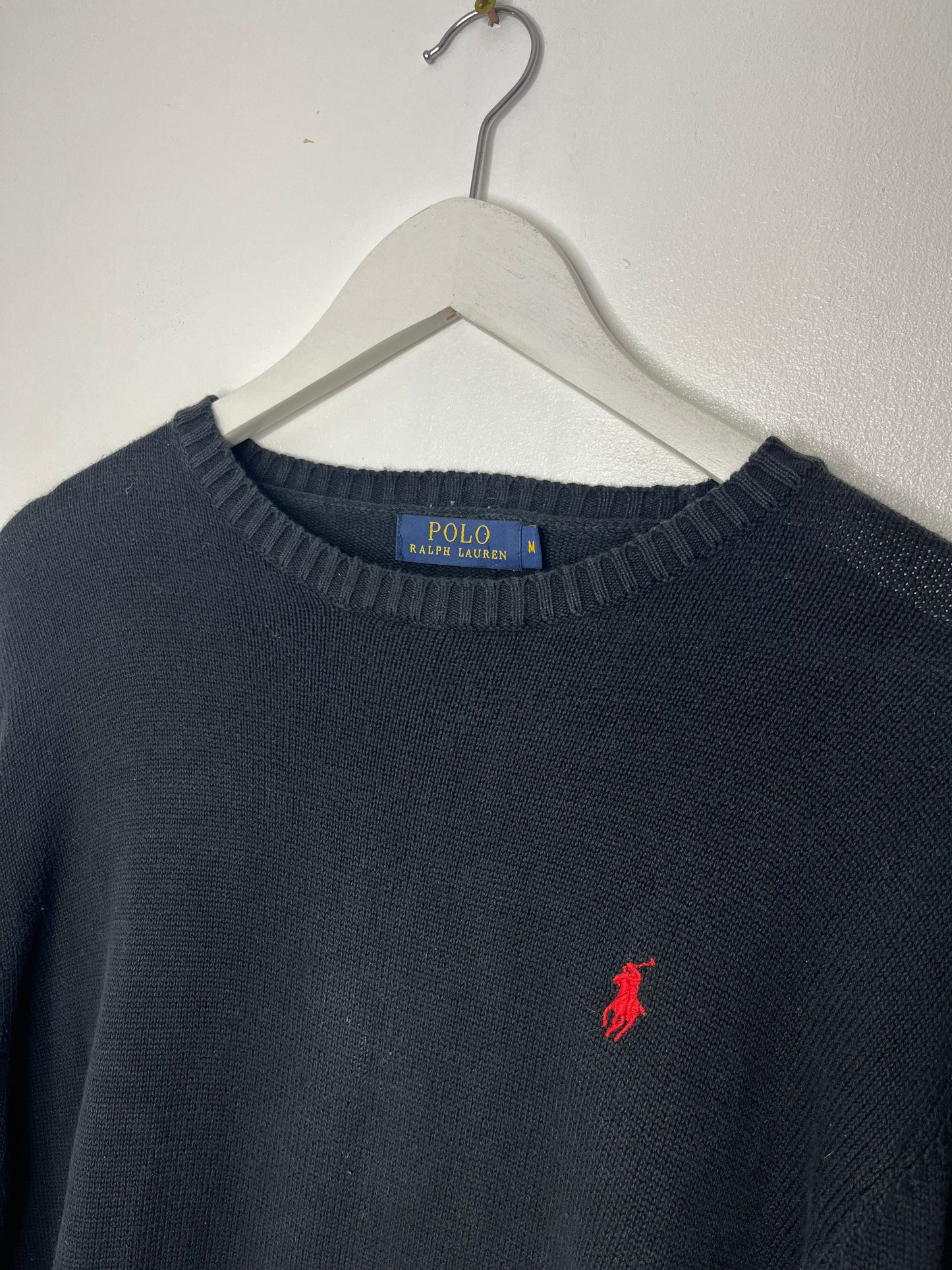 Black Ralph Lauren Vintage Jumper