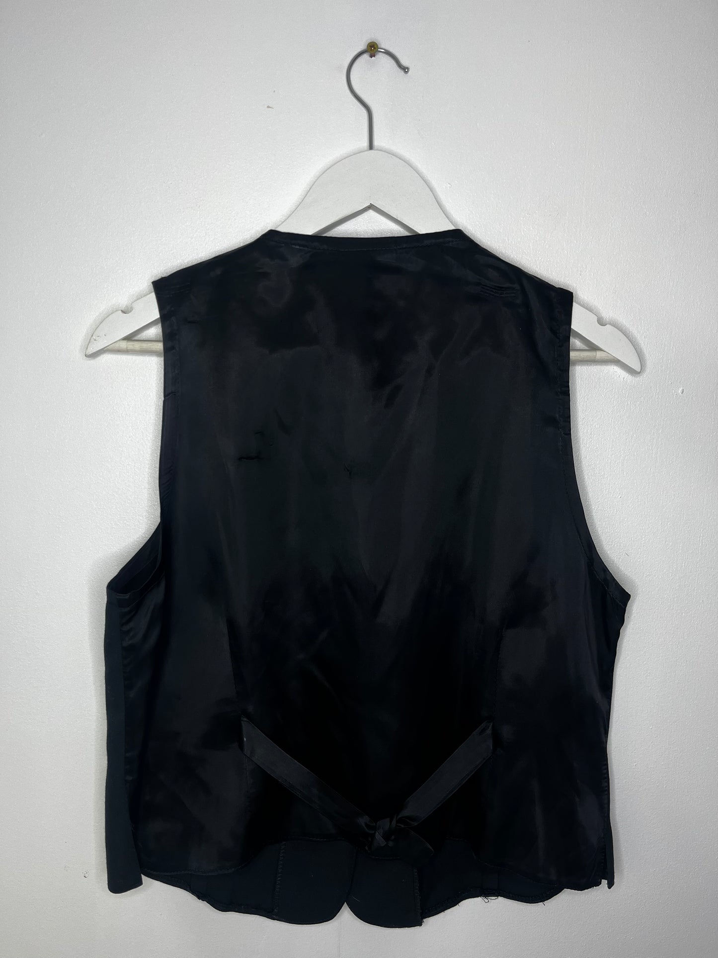 Every Day Black Vintage Waistcoat