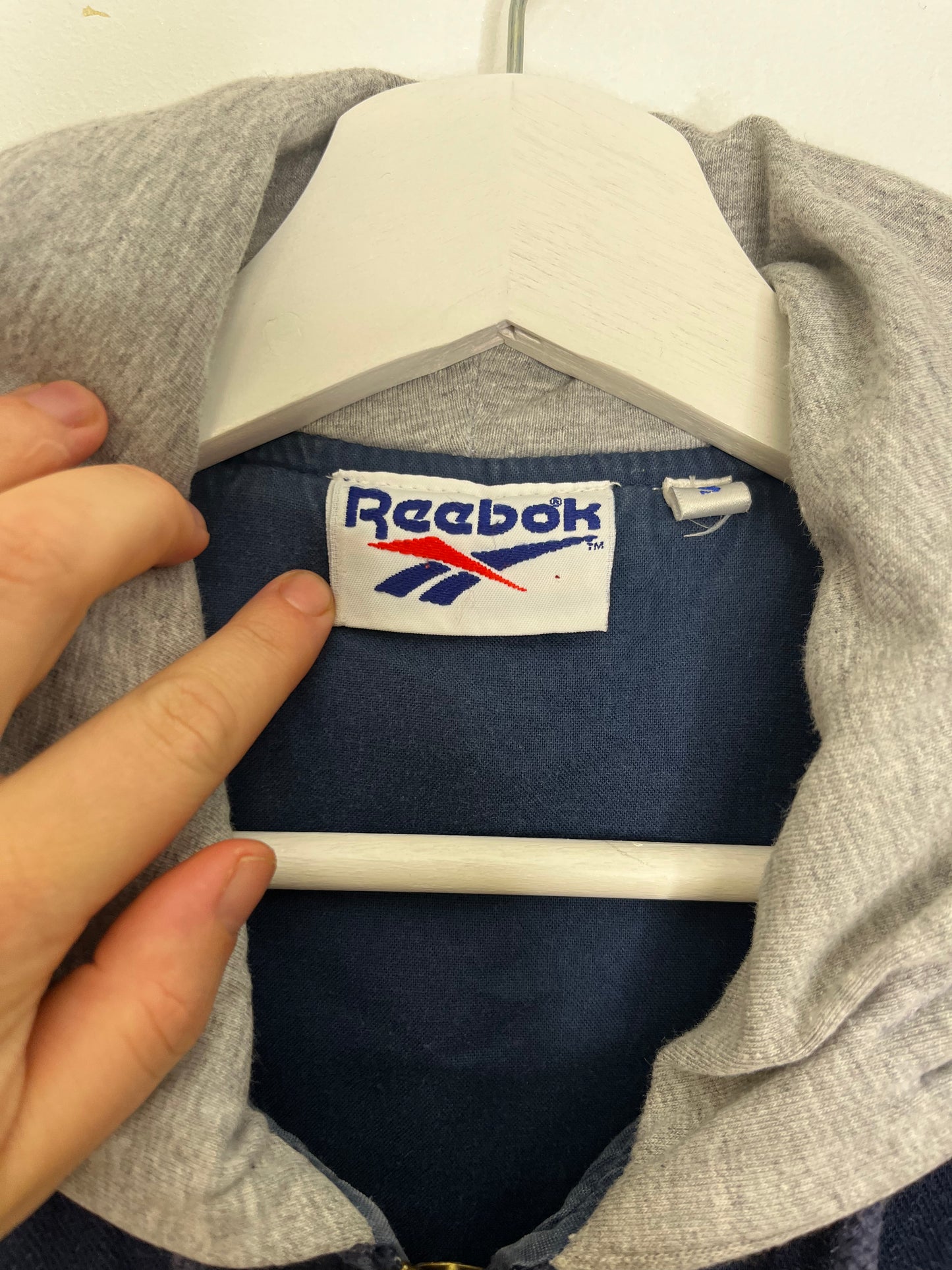True Vintage Reebok Hooded Gillet