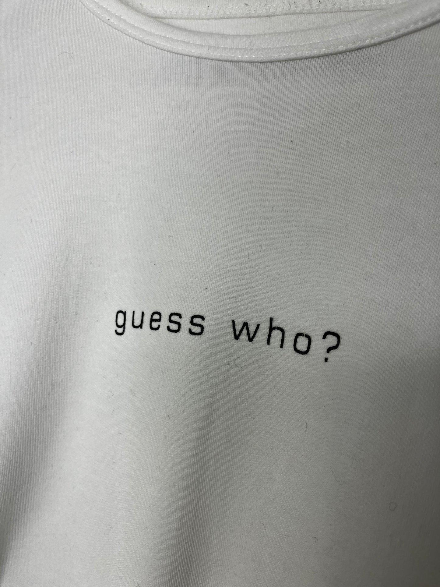 French Connection White Vintage Top