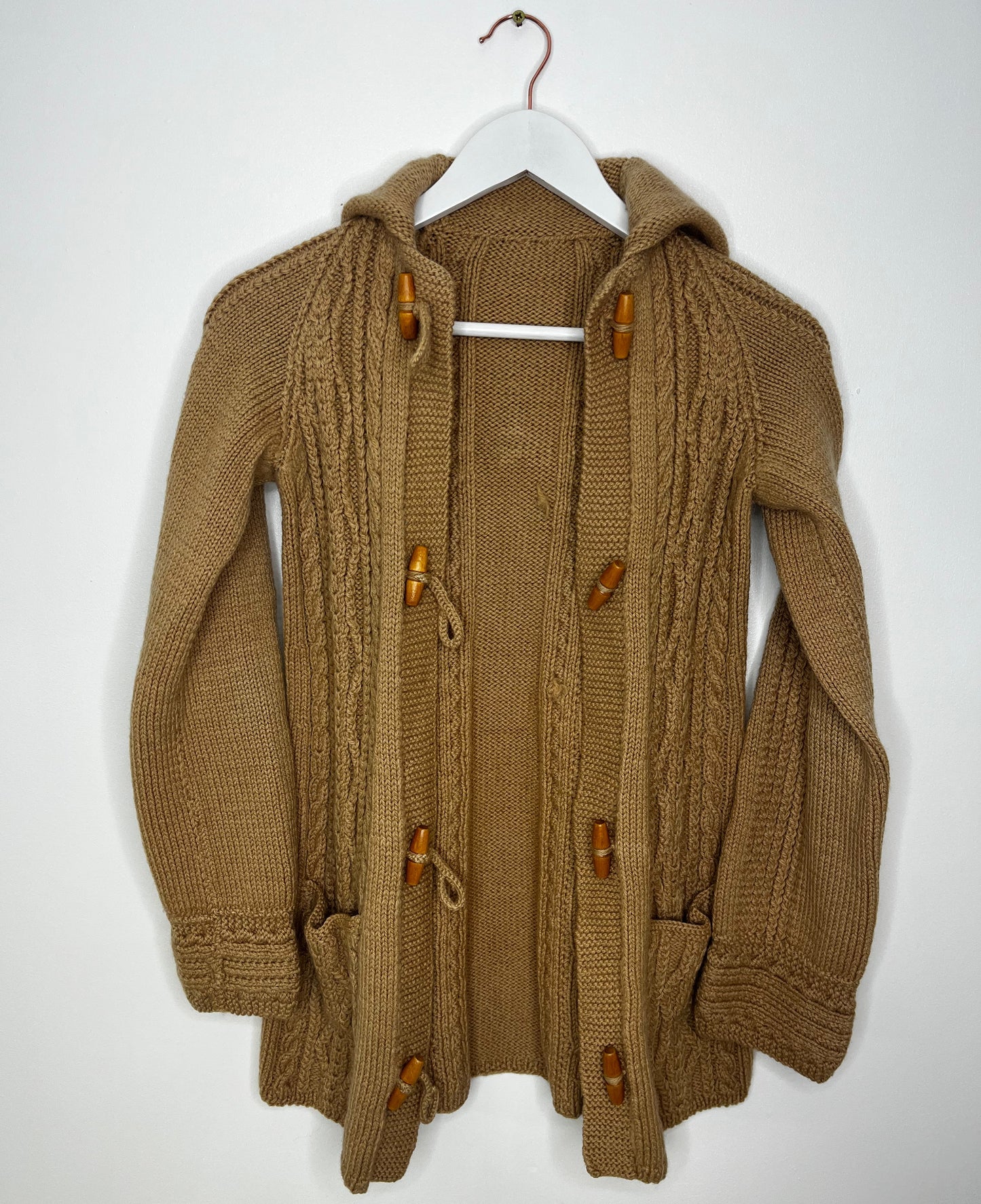 Hooded Toggle Cardigan