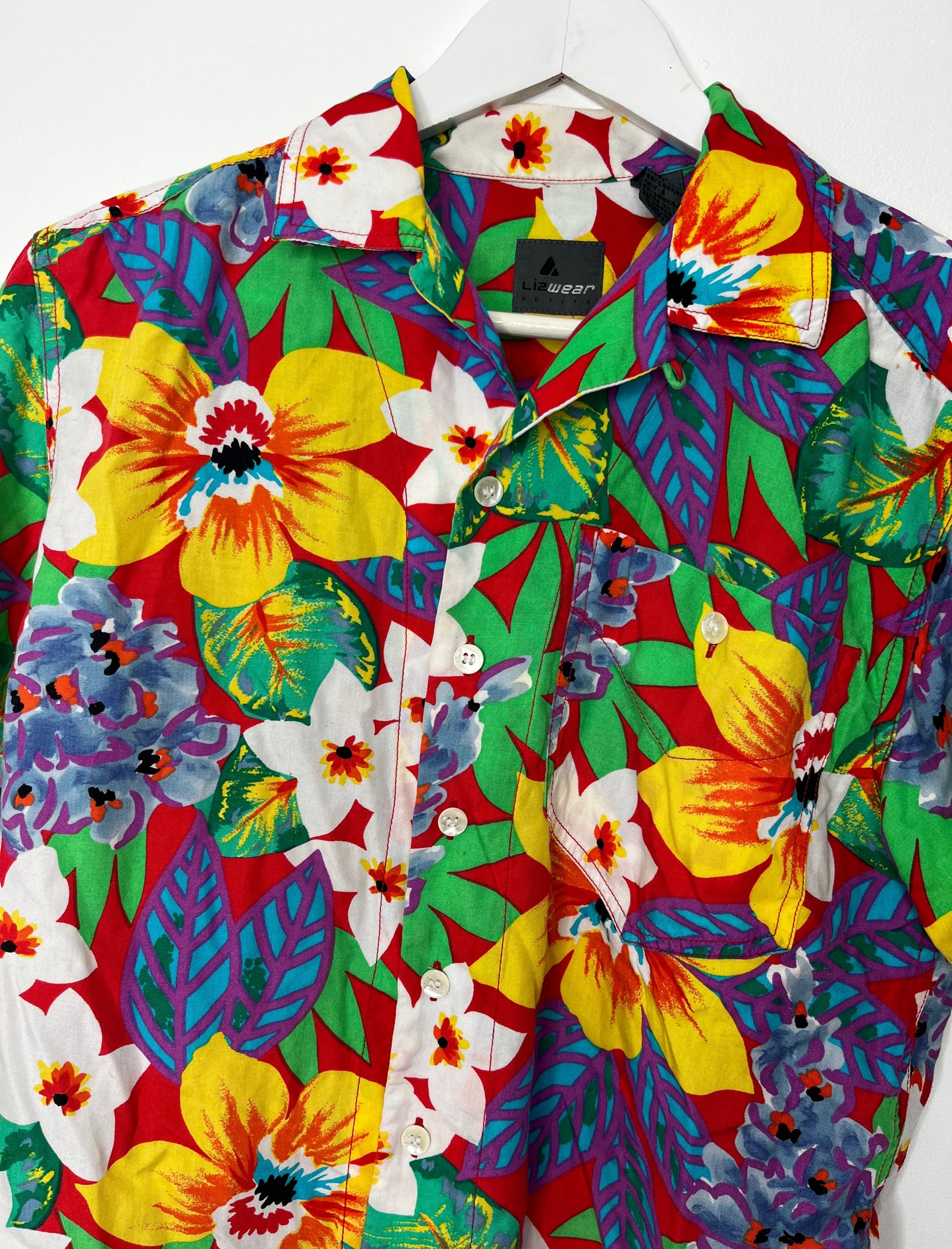 Tropical Colourful Branded Shirt
