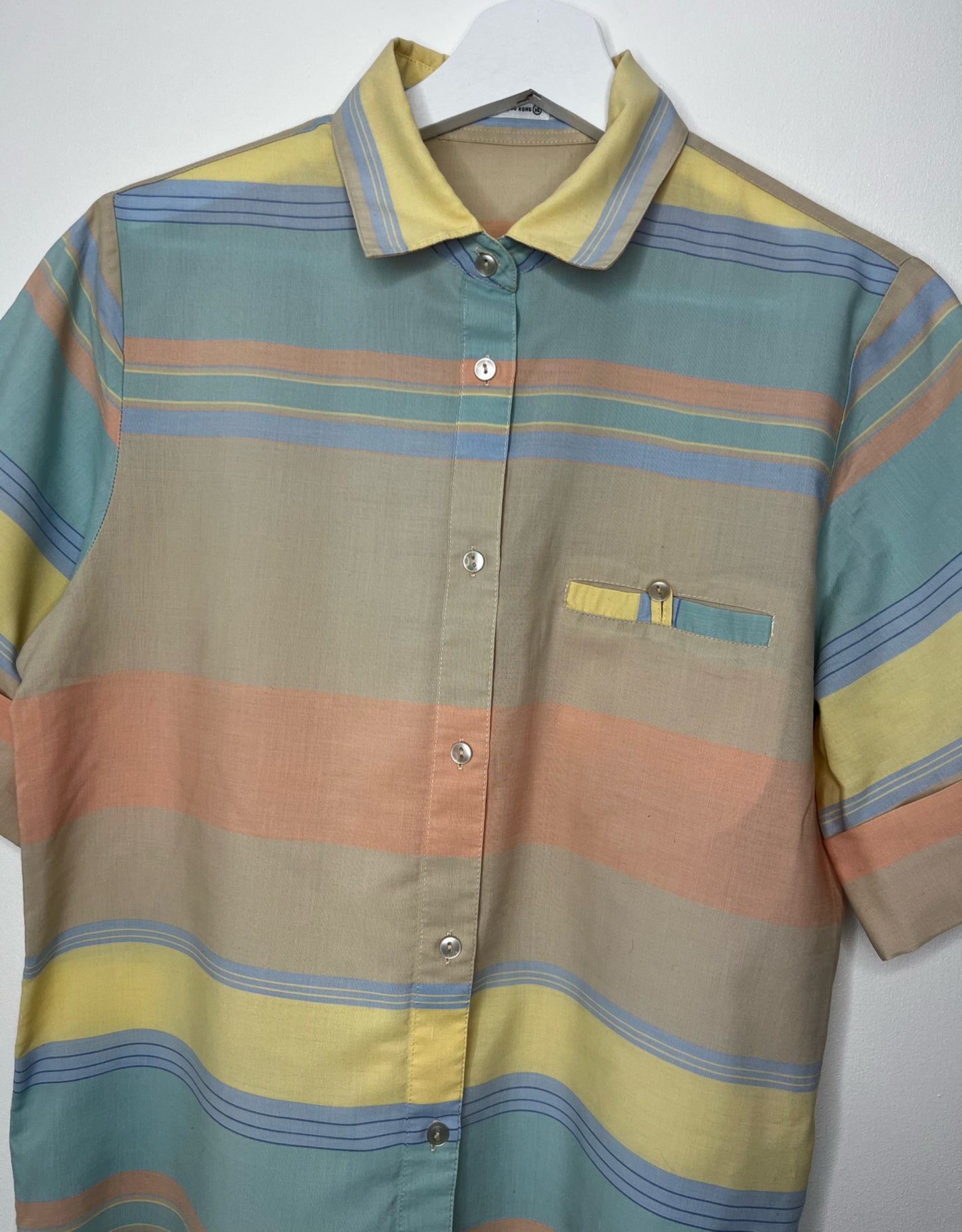 Casual Pastel Vintage Blouse