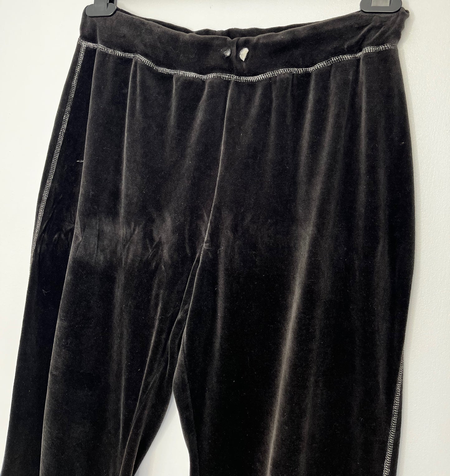 Y2k Brown Velour Trousers