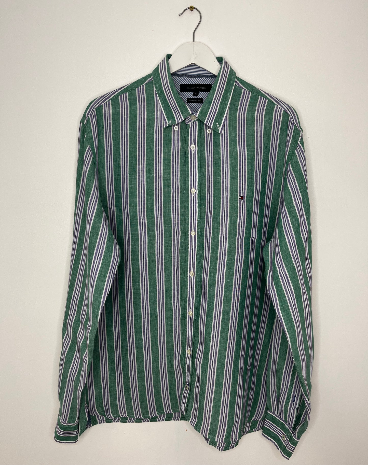 Tommy Hilfiger Linen Stripe Shirt