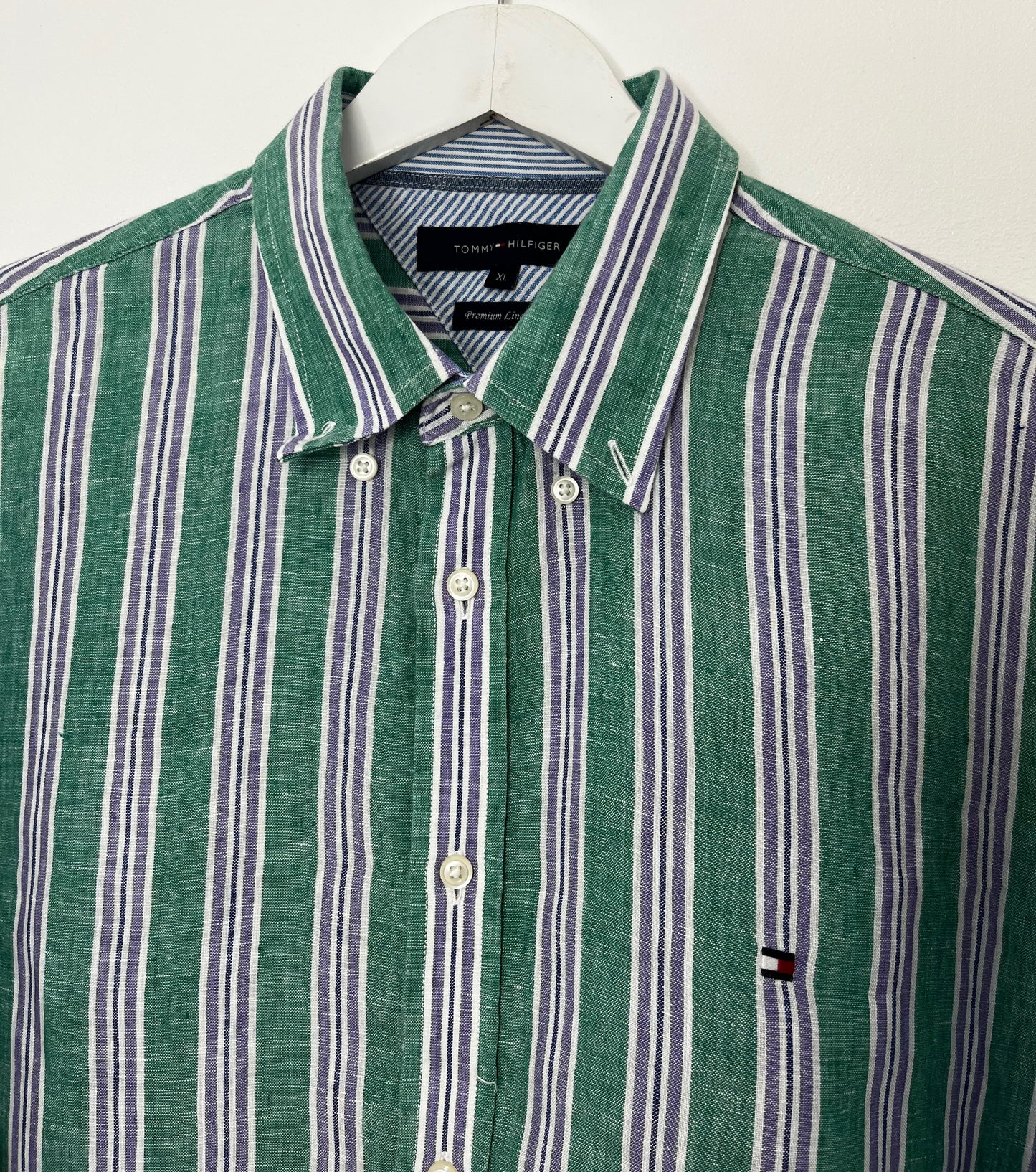 Tommy Hilfiger Linen Stripe Shirt