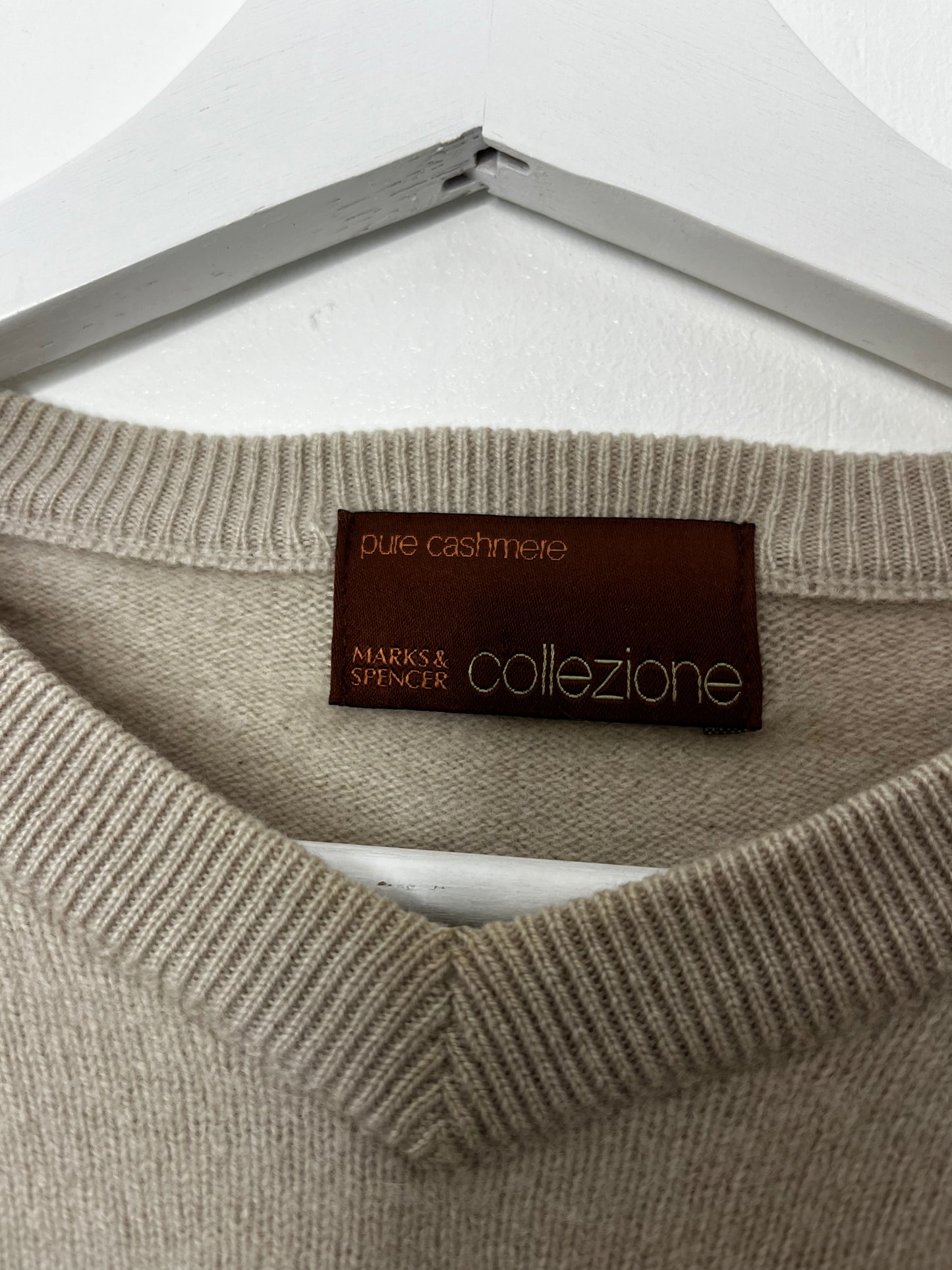 Cream Vintage Cashmere Jumper