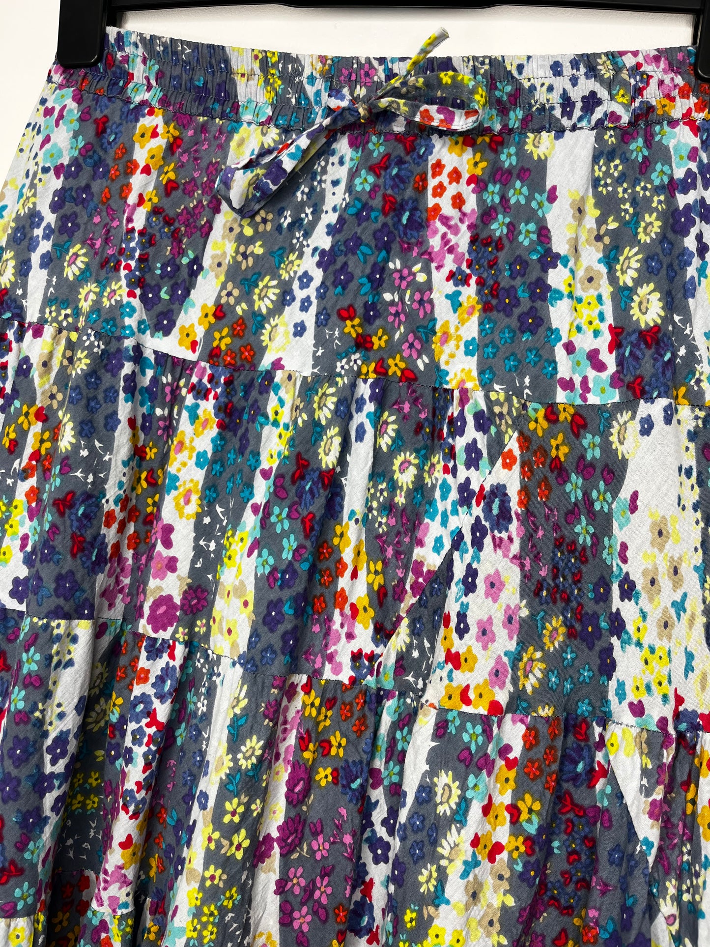 Boho Patchwork Vintage Maxi Skirt