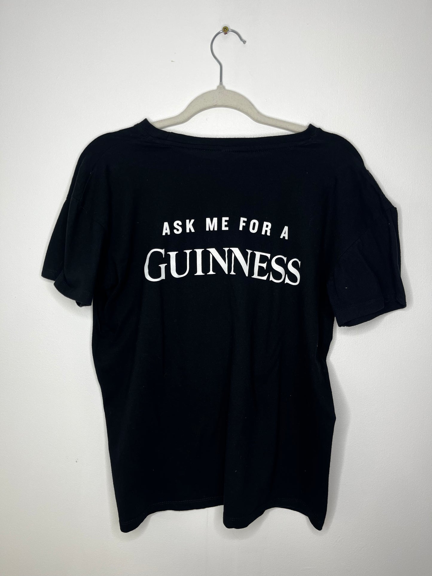 Black Casual Guinness T-shirt