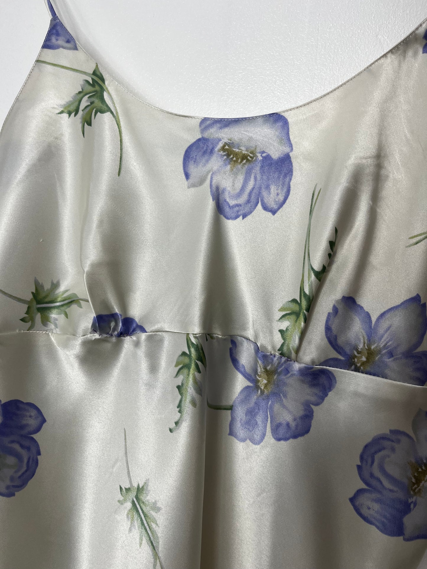 Cute Vintage Satin Slip Dress