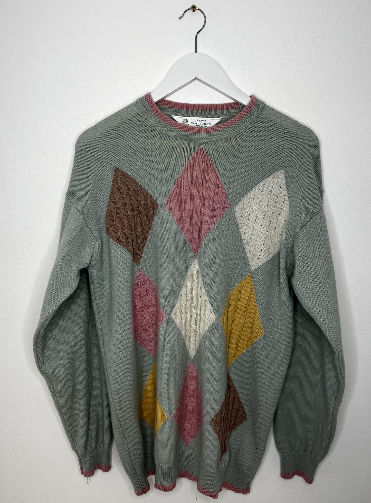 Pastel Vintage Wool Jumper